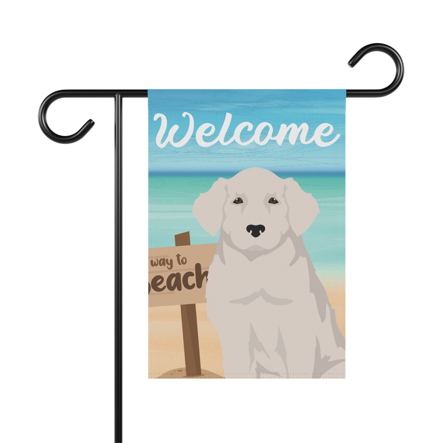 Kuvas Dog Garden Flag