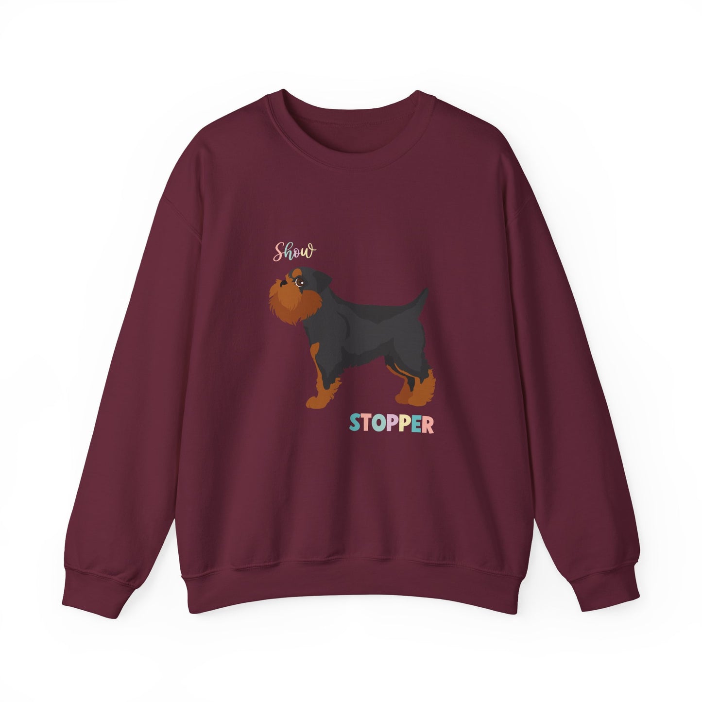 Brussels Griffion Dog Unisex Heavy Blend Crewneck Sweatshirt