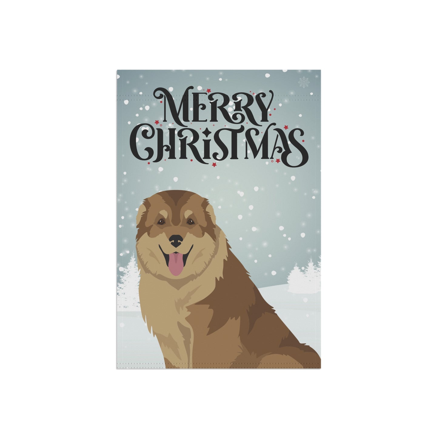 Caucasian Shepherd Dog Garden Flag