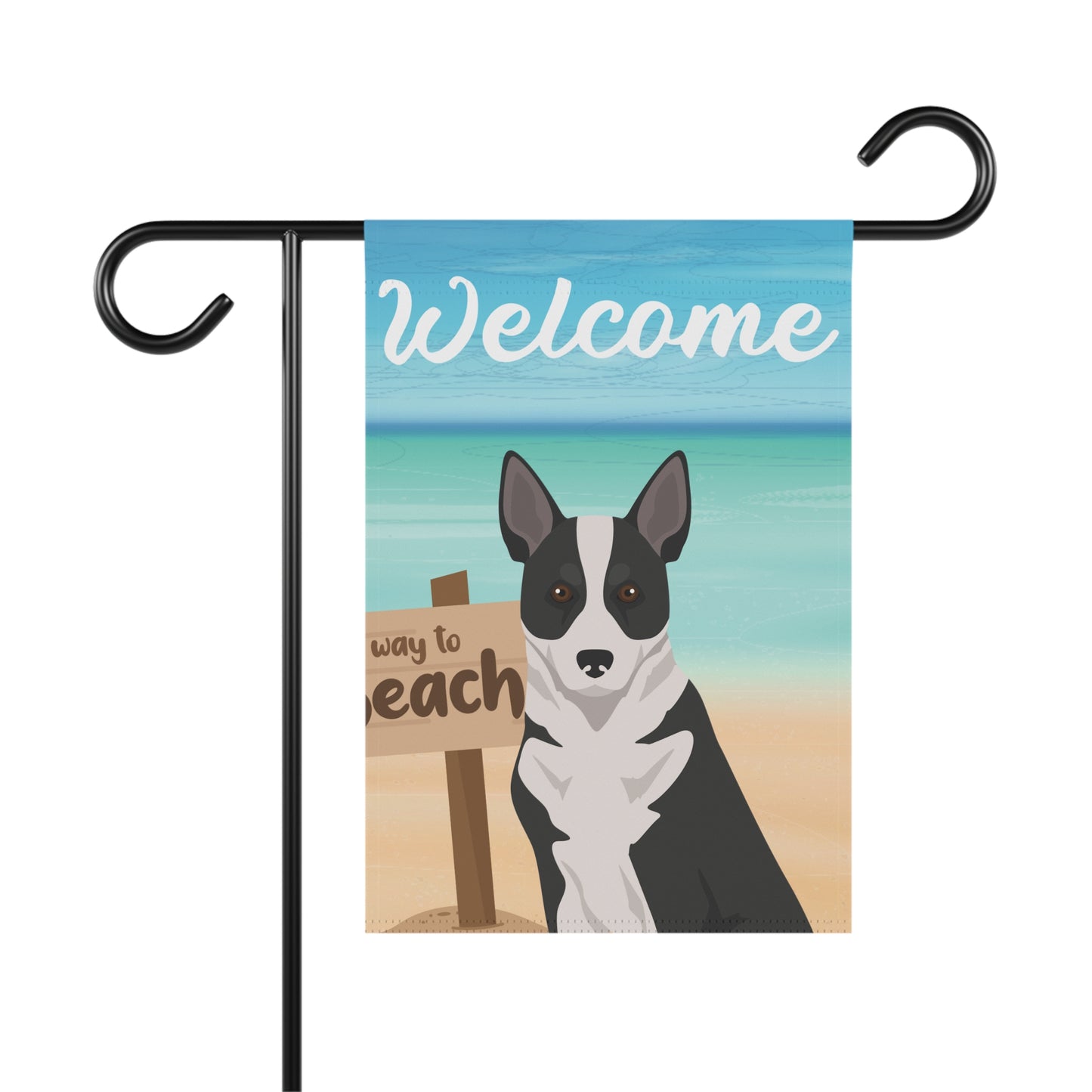 Canaan Dog Dog Garden Flag