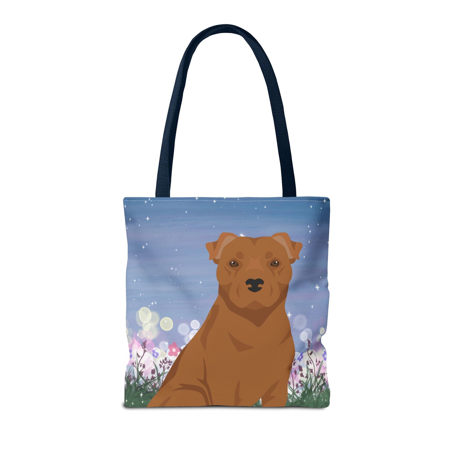 Staffordshire Bull Terrier Dog Tote Bag 16x16