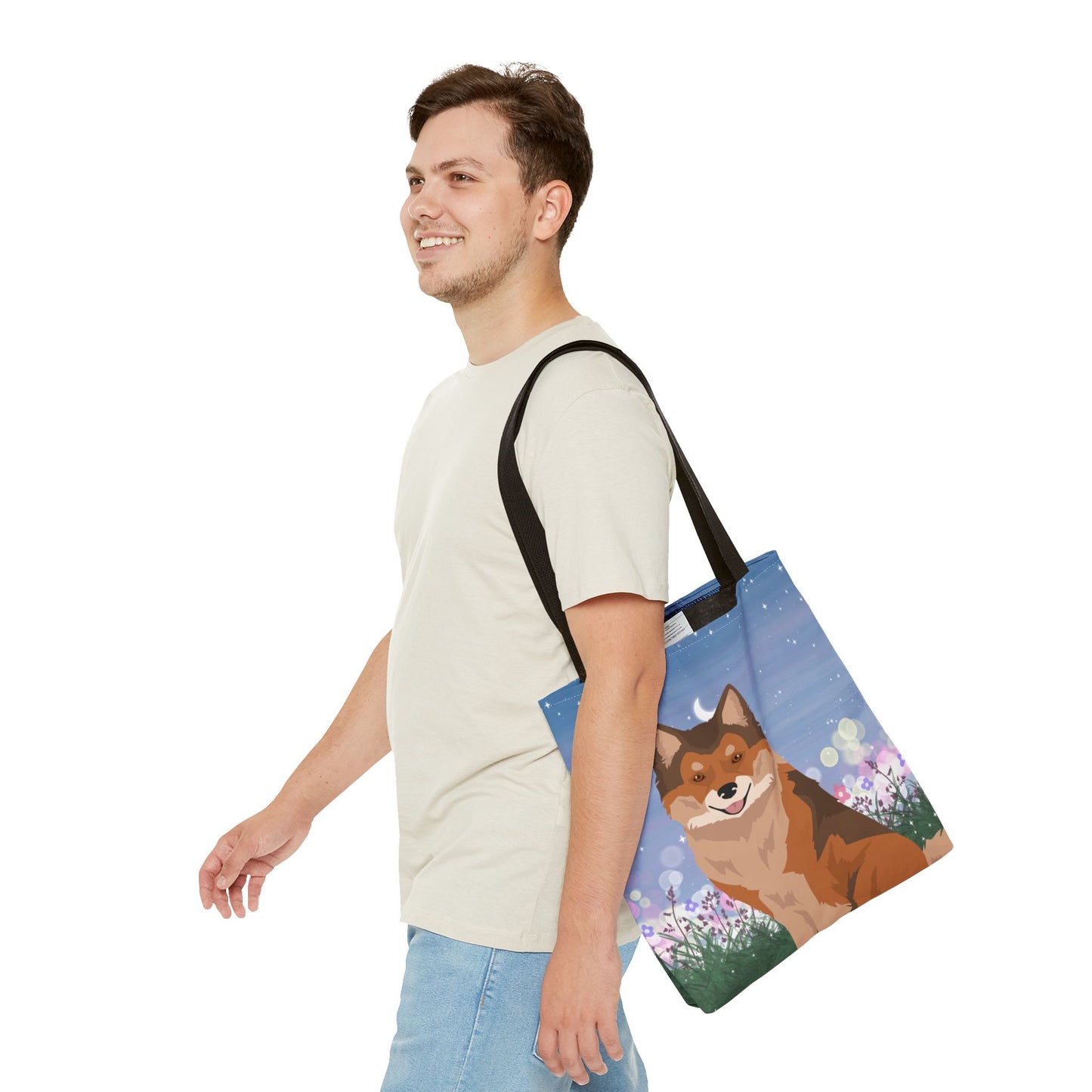 Nenets Herding Laika Dog Tote Bag 16x16