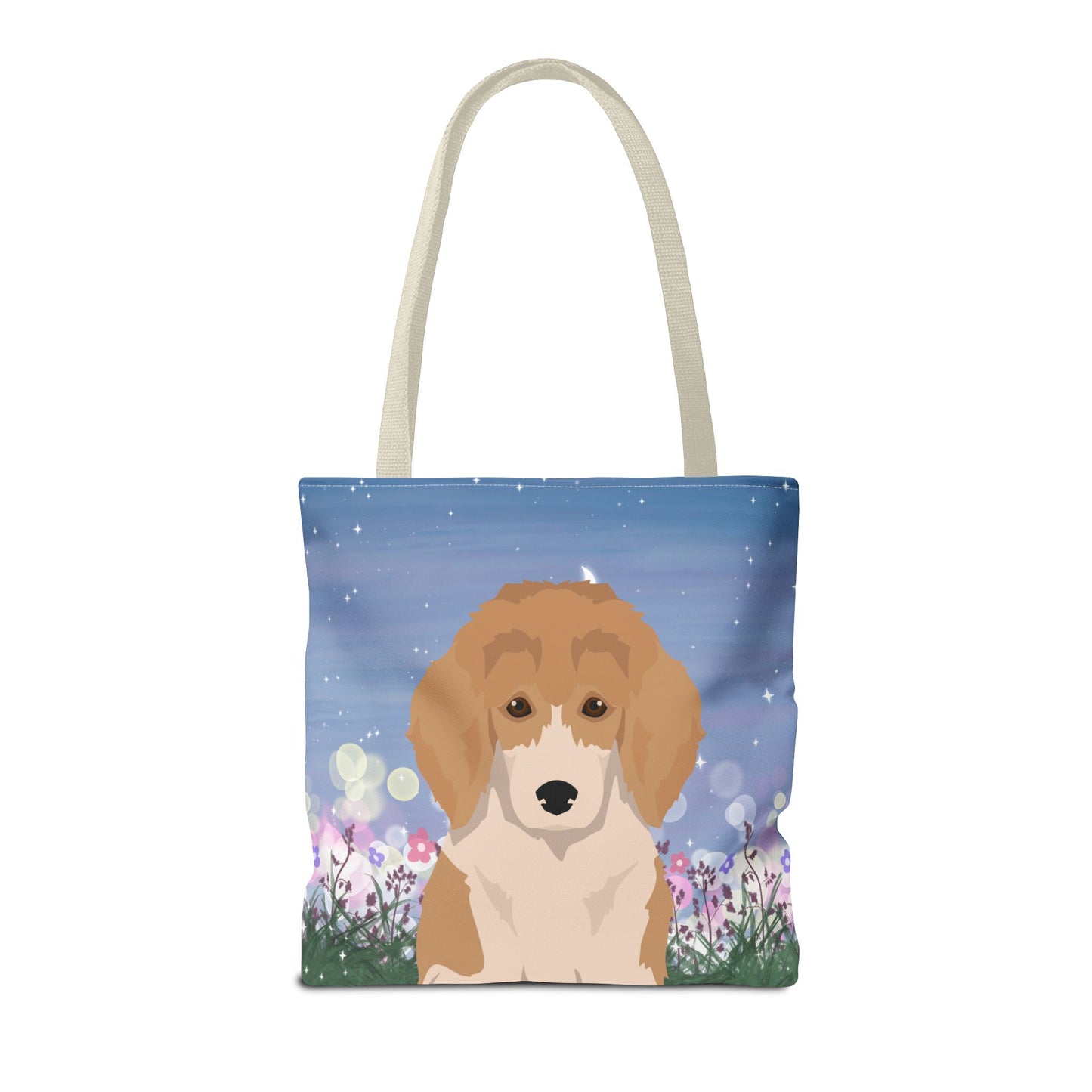 Poodle Dog Tote Bag 16x16