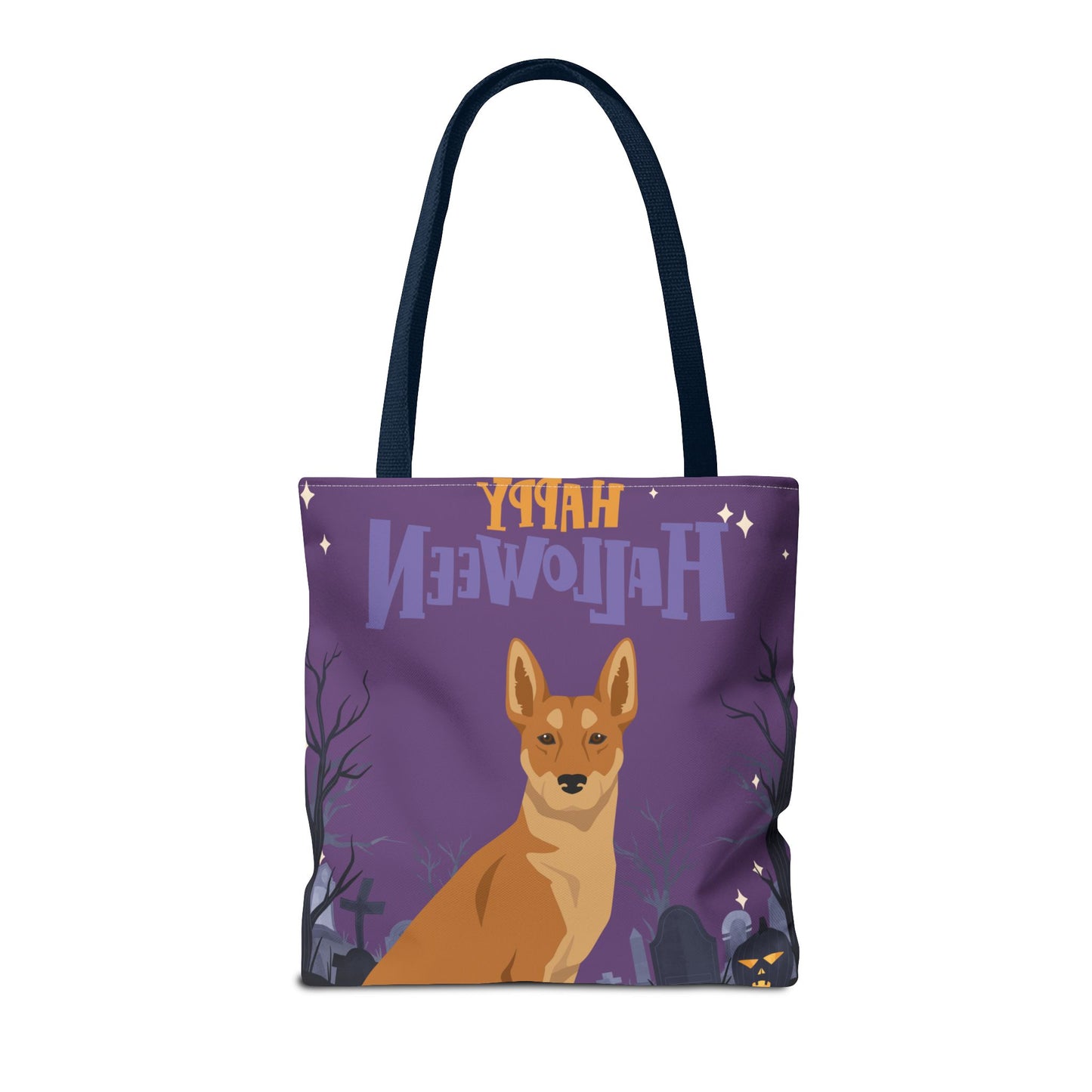 Carolina Dog Dog Happy Halloween Tote Bag 16x16