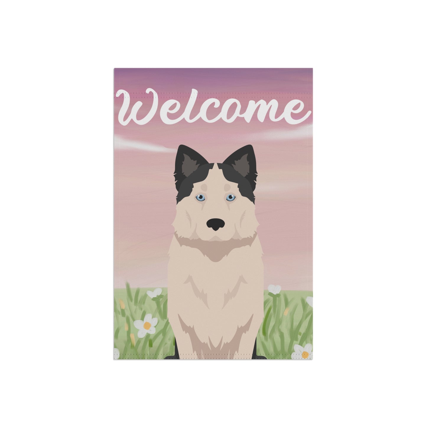 Yakutian Laika Dog Welcome Garden Flag
