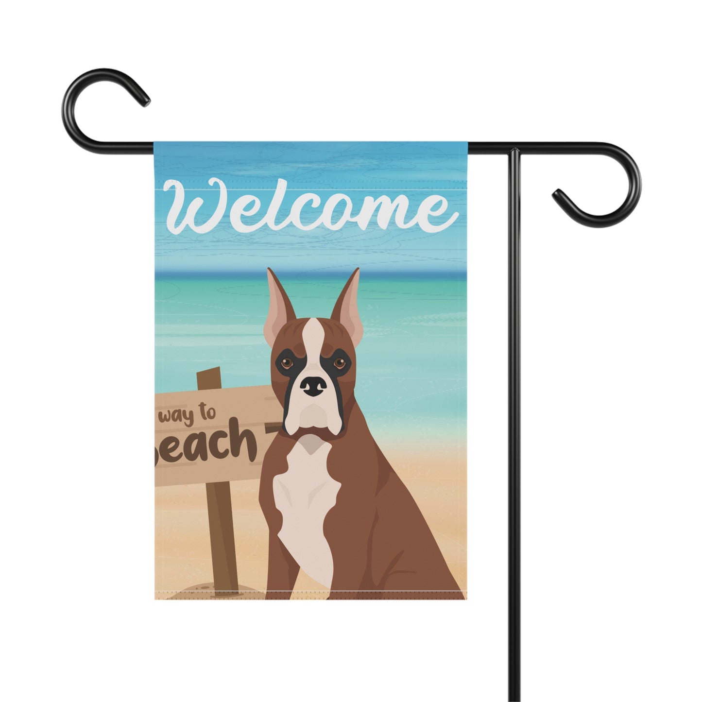 Boxer Dog Garden Flag
