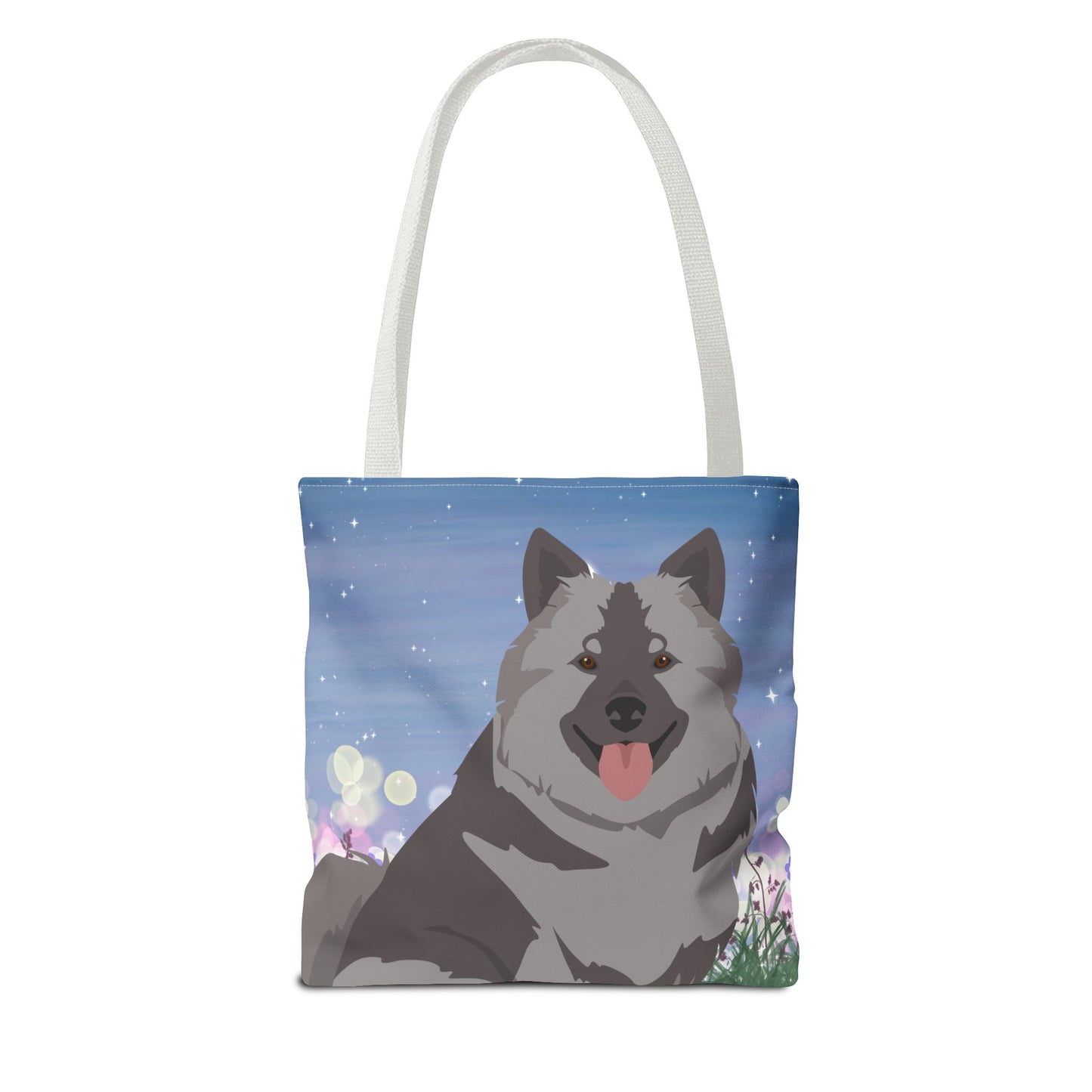 keeshond Dog Tote Bag 13x13