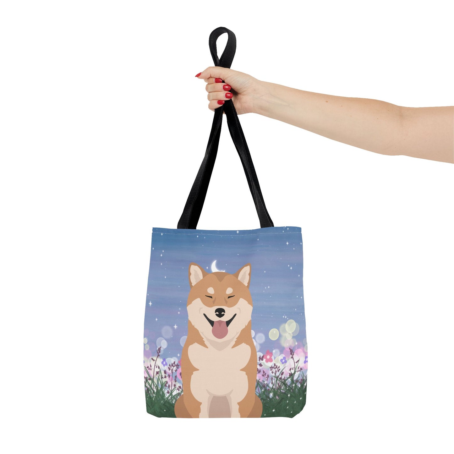 Shiba Inu Dog Tote Bag 13x13