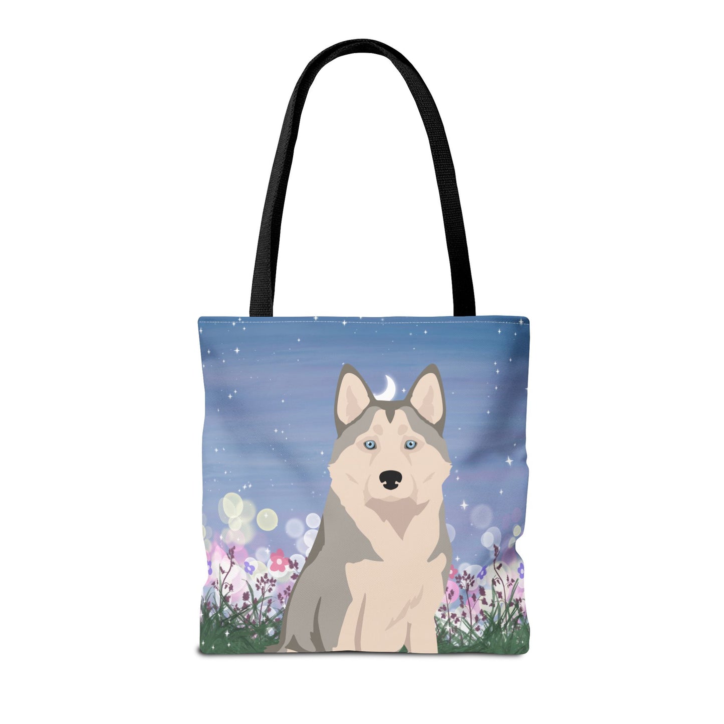 Alaskan Husky Dog Tote Bag 16x16