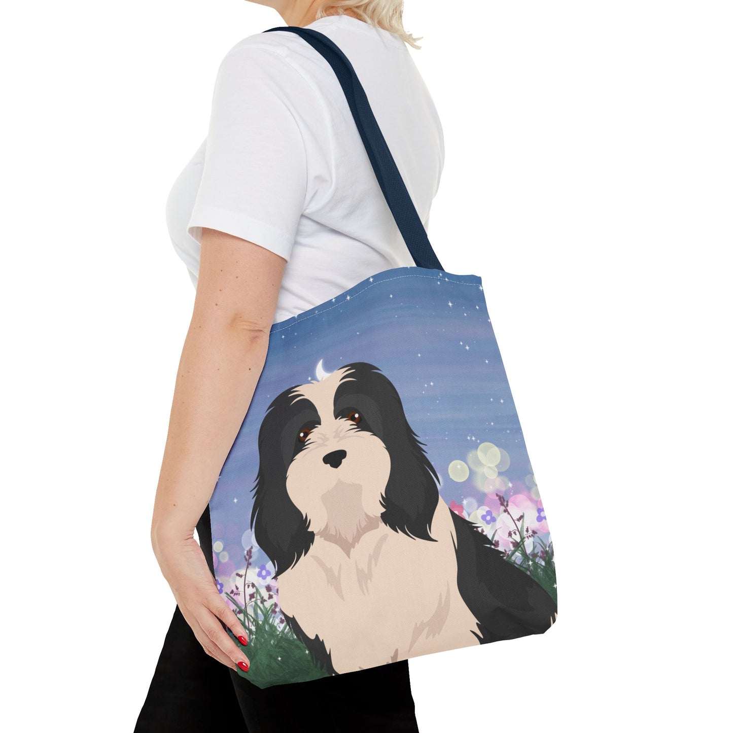 Havanese Dog Tote Bag 16x16