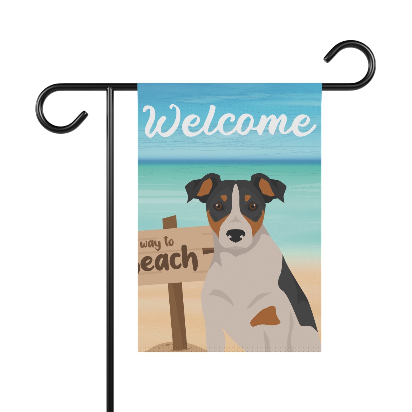 Parson Russell Terrier Dog Garden Flag