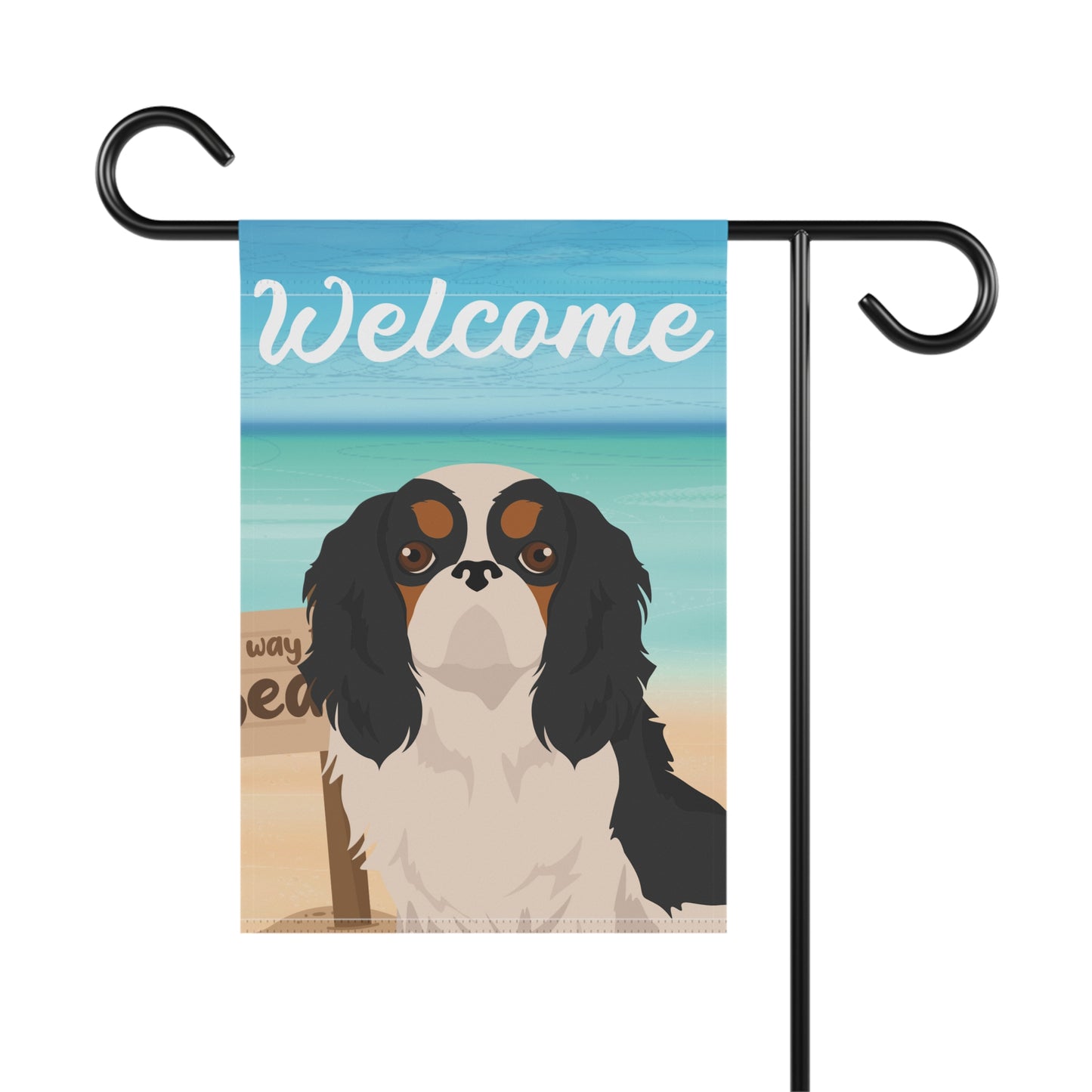 English Toy Dog Garden Flag
