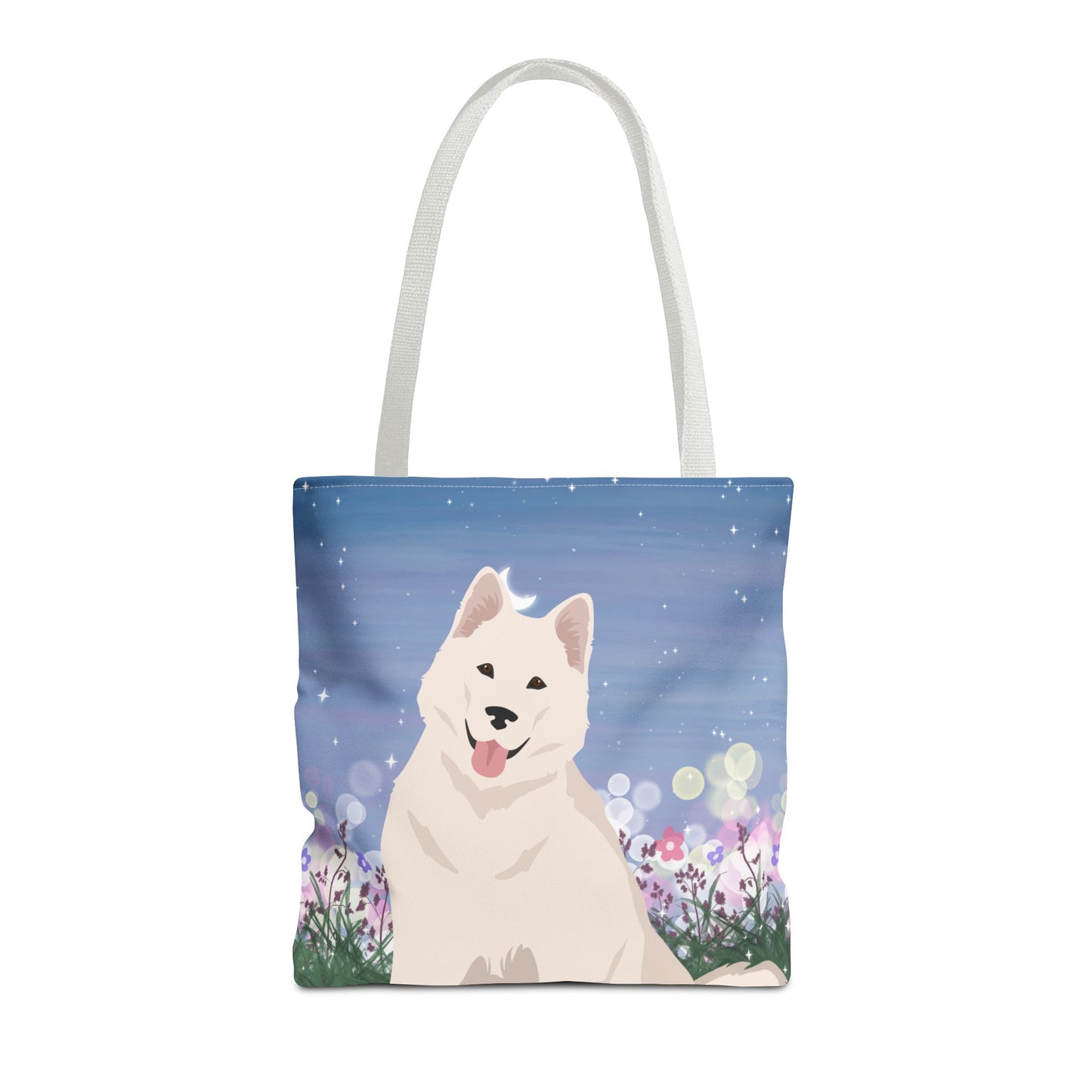 Alaskan Malamute Dog Tote Bag 16x16