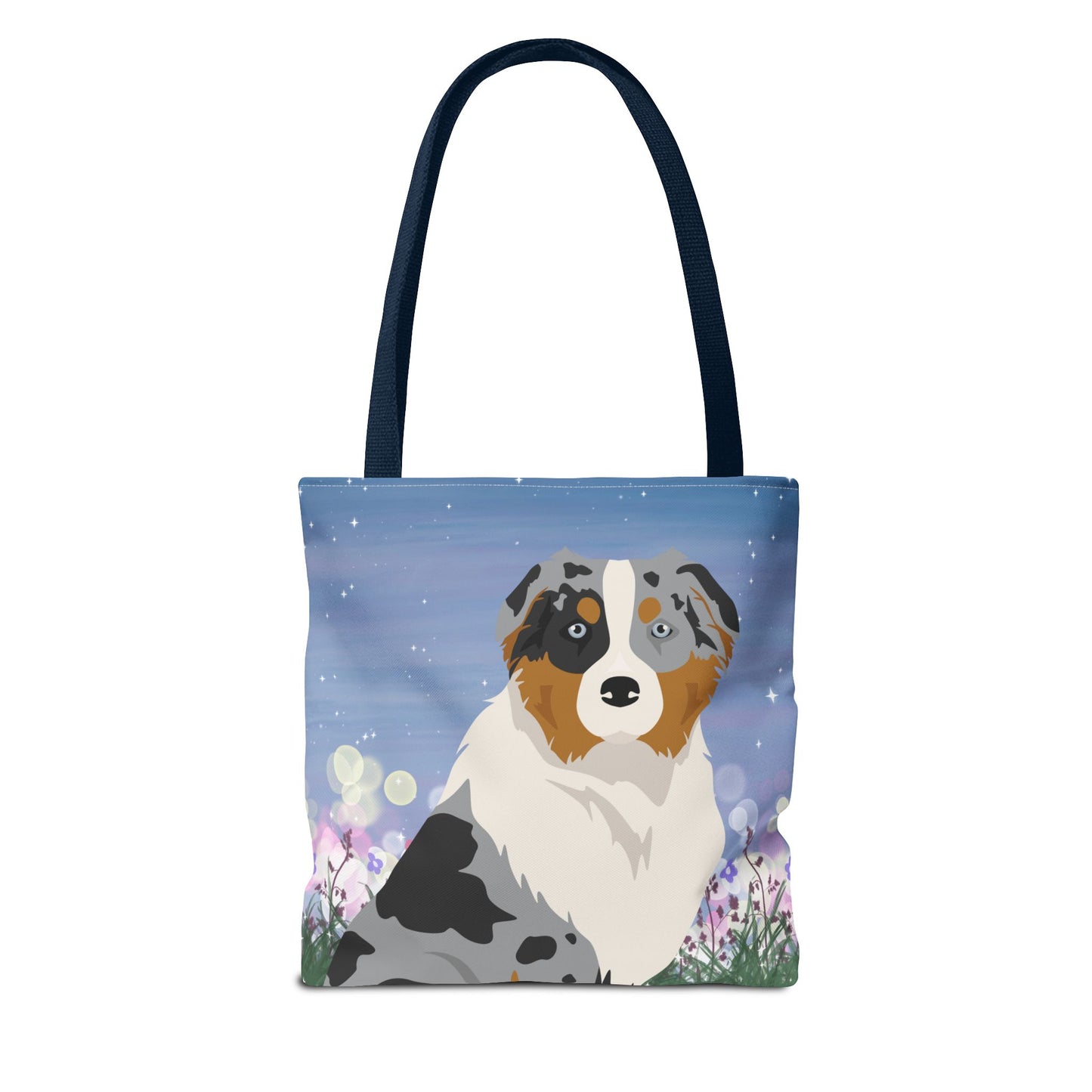 Australian Shepherd Dog Tote Bag 13x13