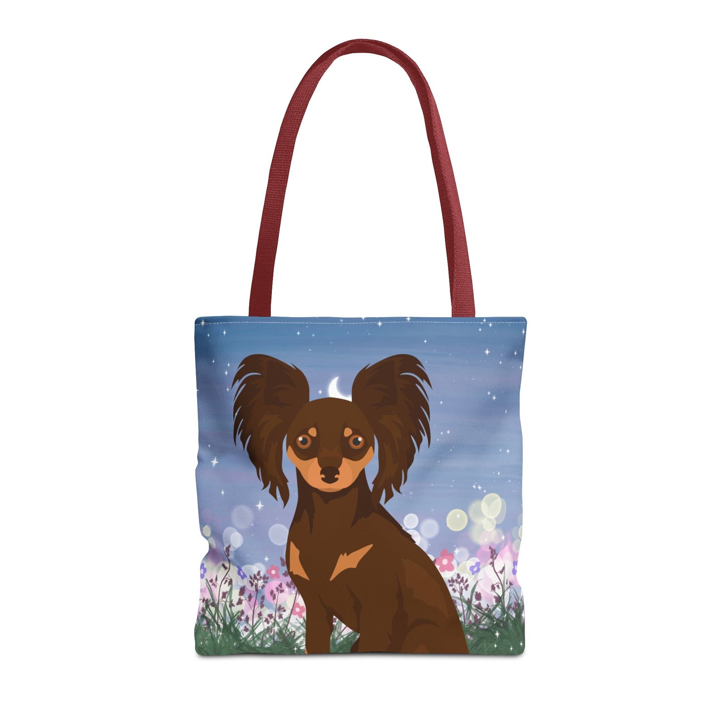 Russian Toy Terrier Dog Tote Bag 16x16