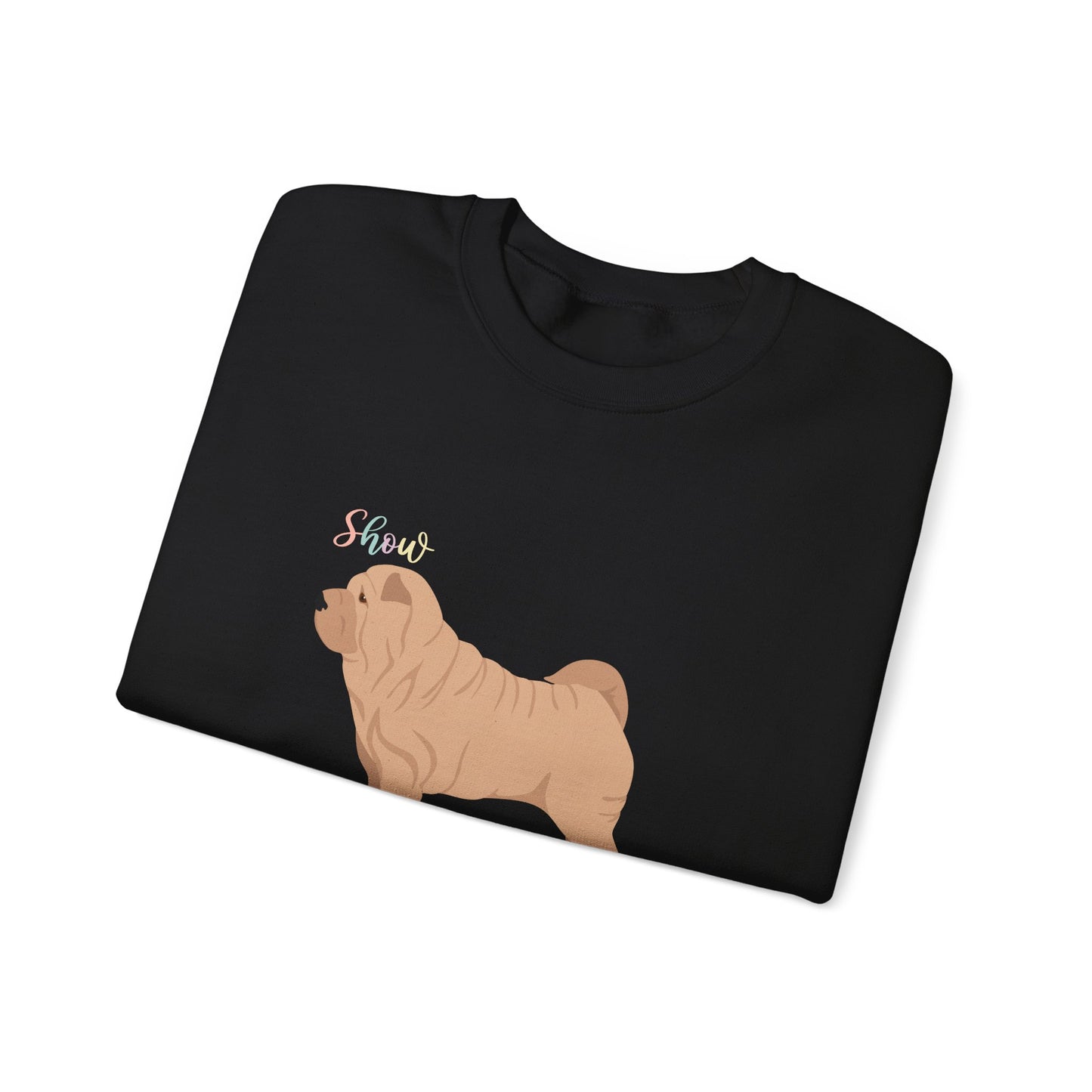 Shar Pei Dog Unisex Heavy Blend Crewneck Sweatshirt