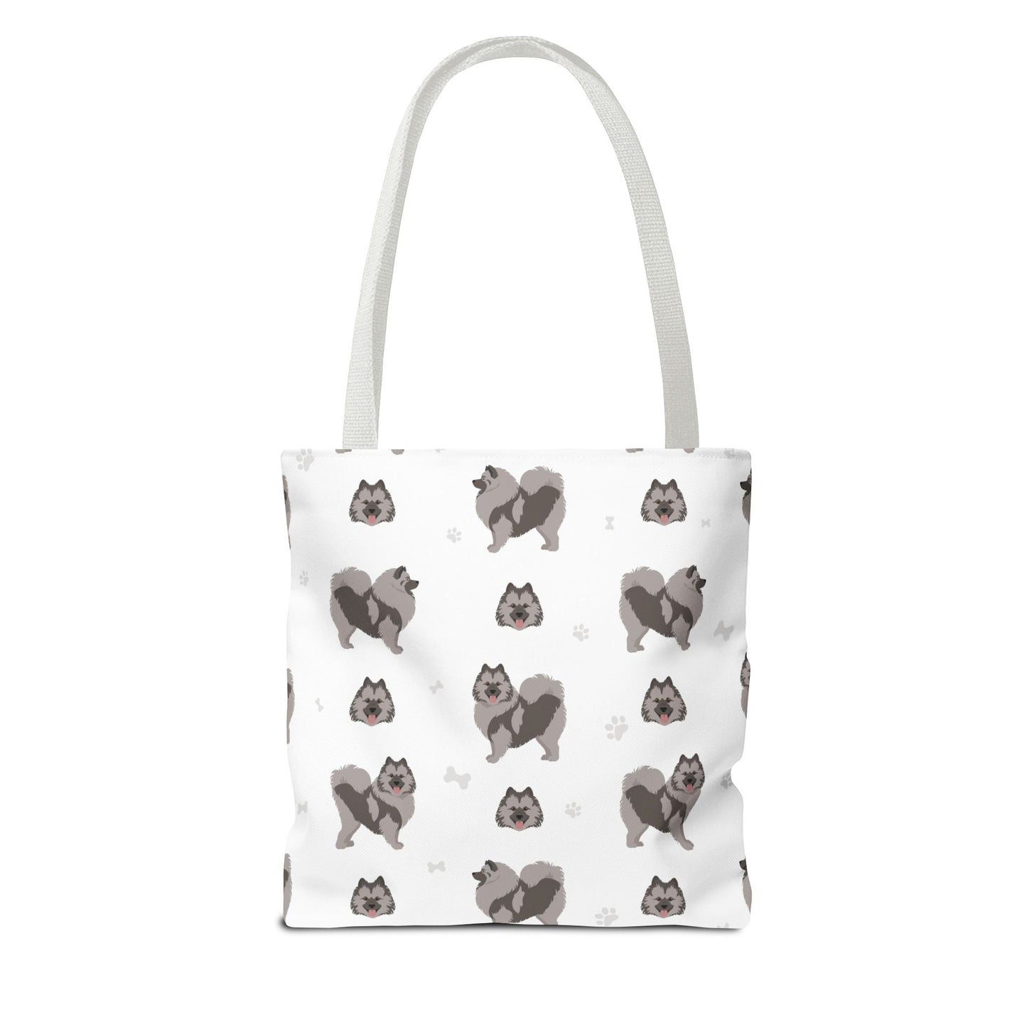 Keeshond Dog Tote Bag, Keeshond Dog Mom Gift