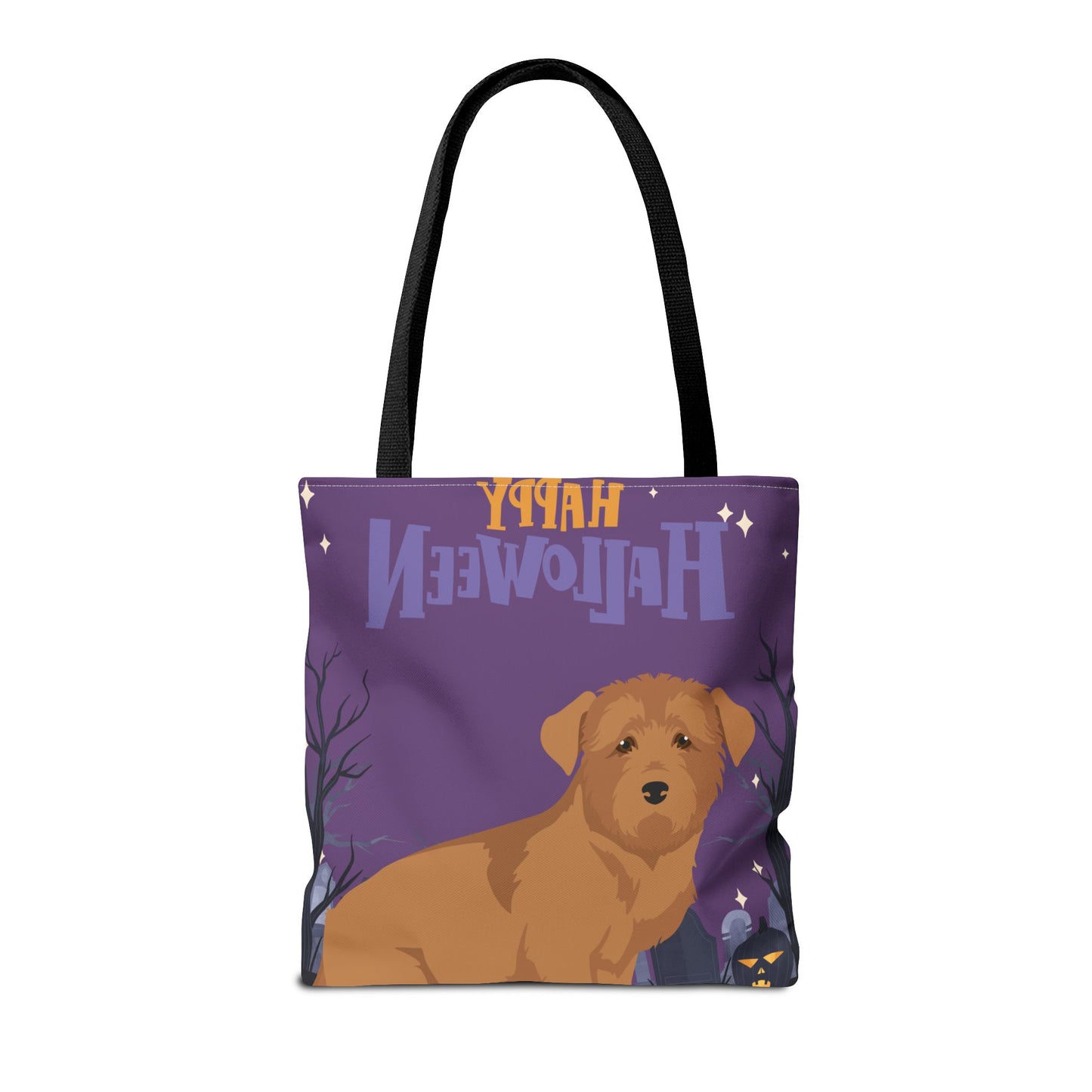 Glen Of Imaal Dog Happy Halloween Tote Bag 16x16