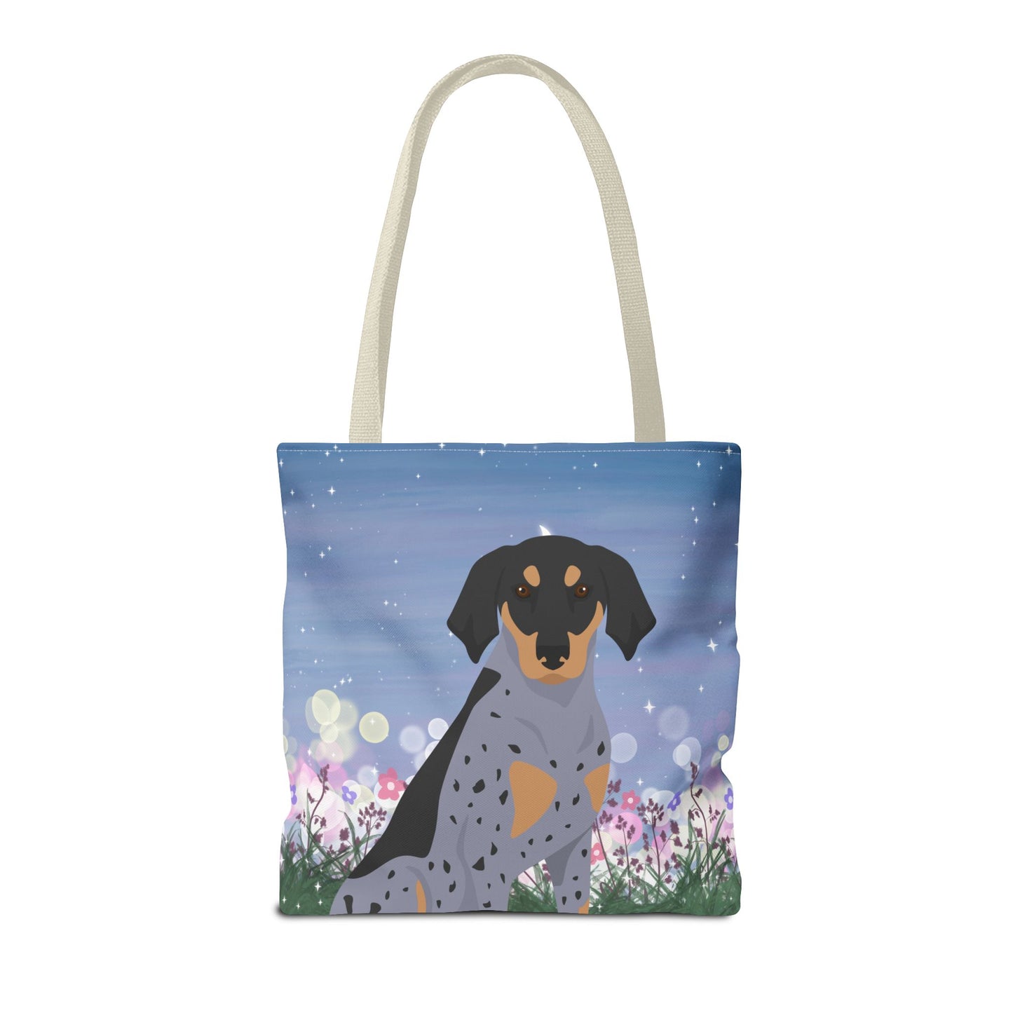 Bluetick Coonhound Dog Tote Bag 16x16