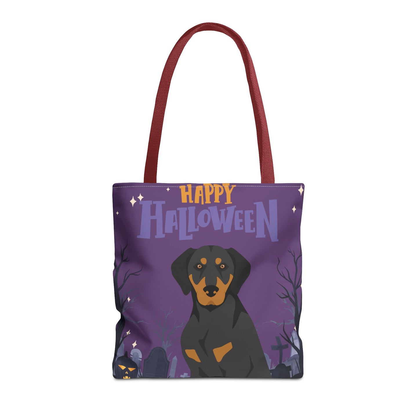 Transylvanian Hound Dog Happy Halloween Tote Bag 16x16