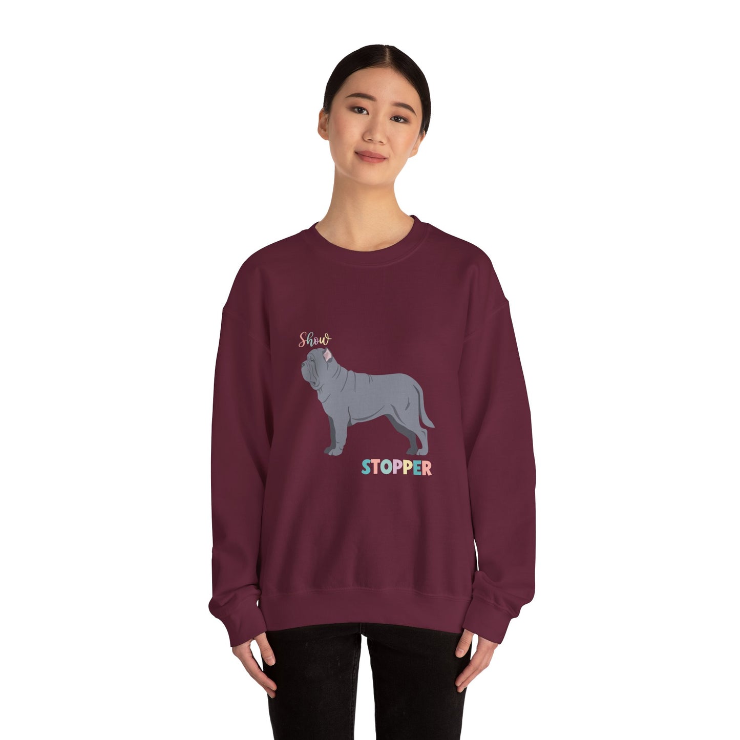 Neapolitan Mastiff Dog Dog Unisex Heavy Blend Crewneck Sweatshirt