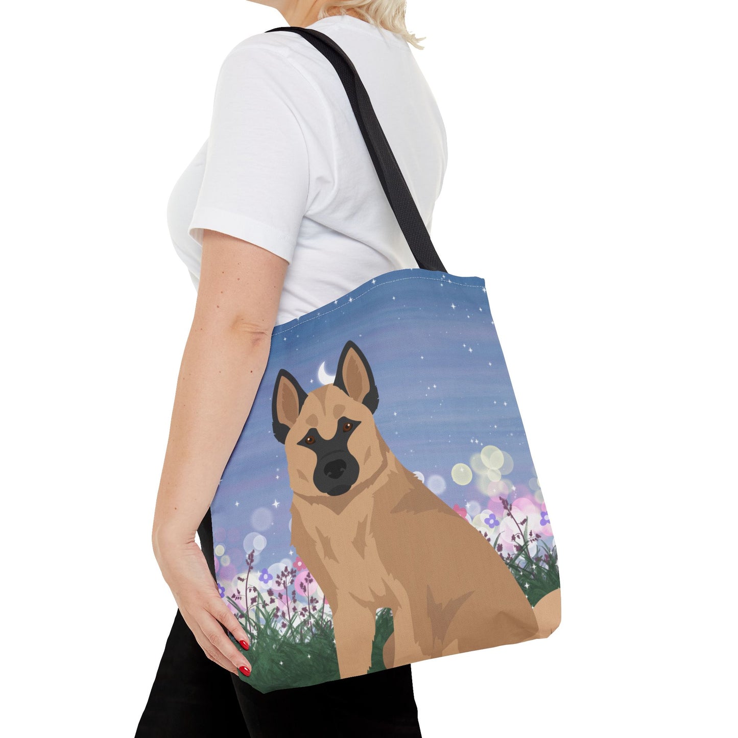 Hallefors Elkhound Dog Tote Bag 16x16
