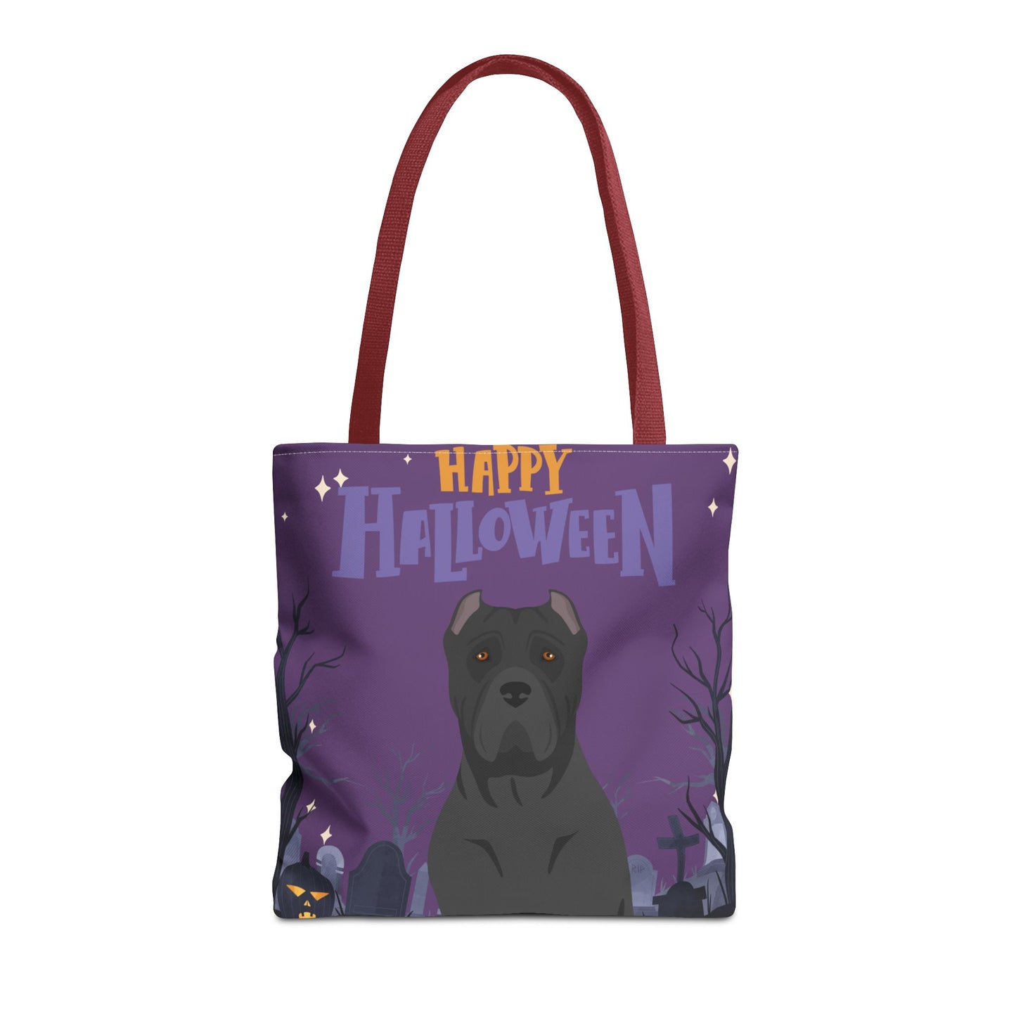 Cane Corso Dog Happy Halloween Tote Bag 16x16