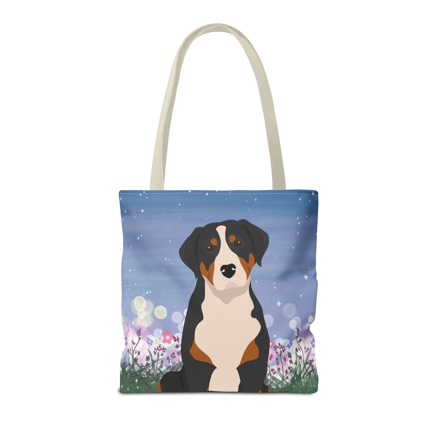 Great Swiss Mountain Dog Dog Tote Bag 16x16