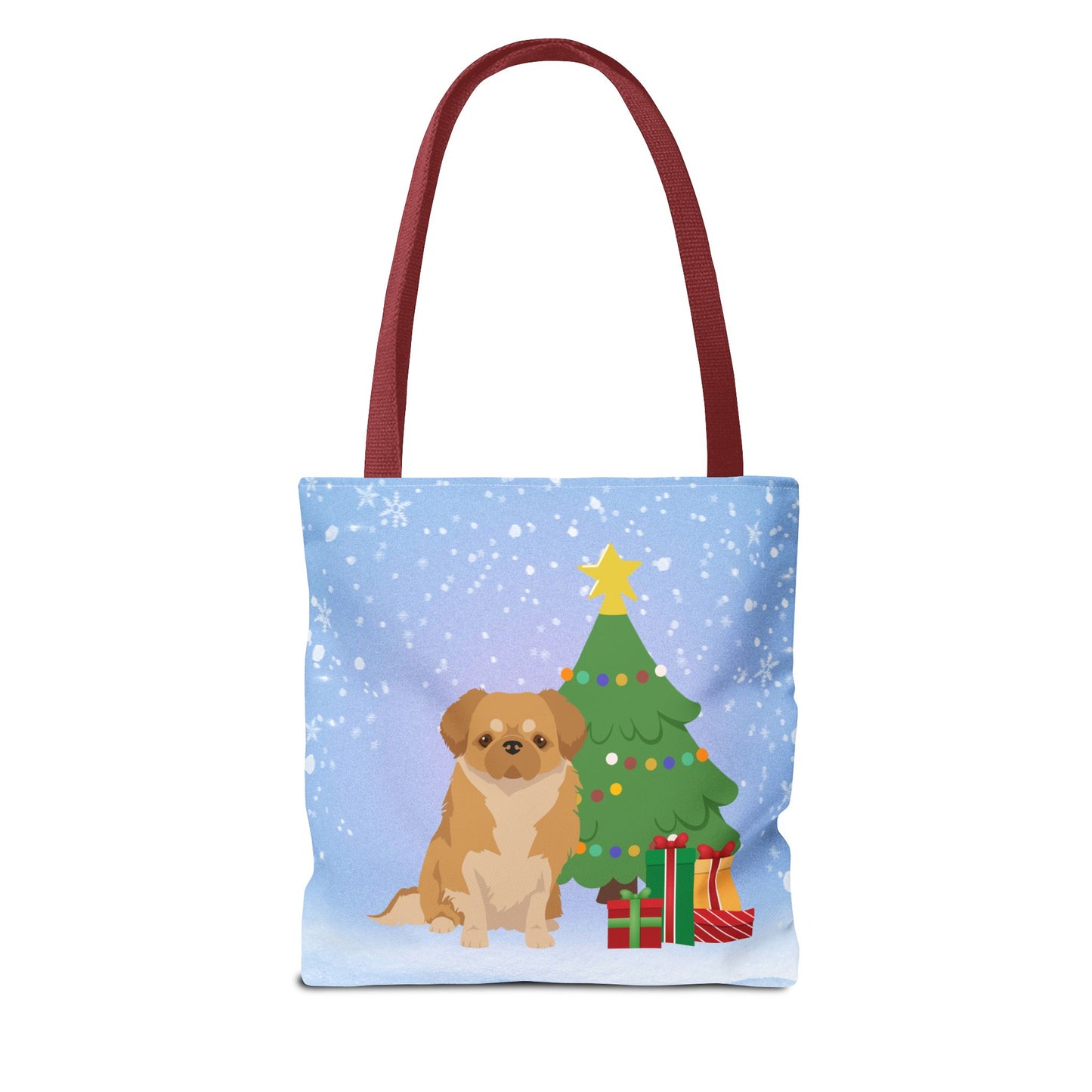 Tibetan Spaniel Dog Tote Bag, Dog Mom Gift
