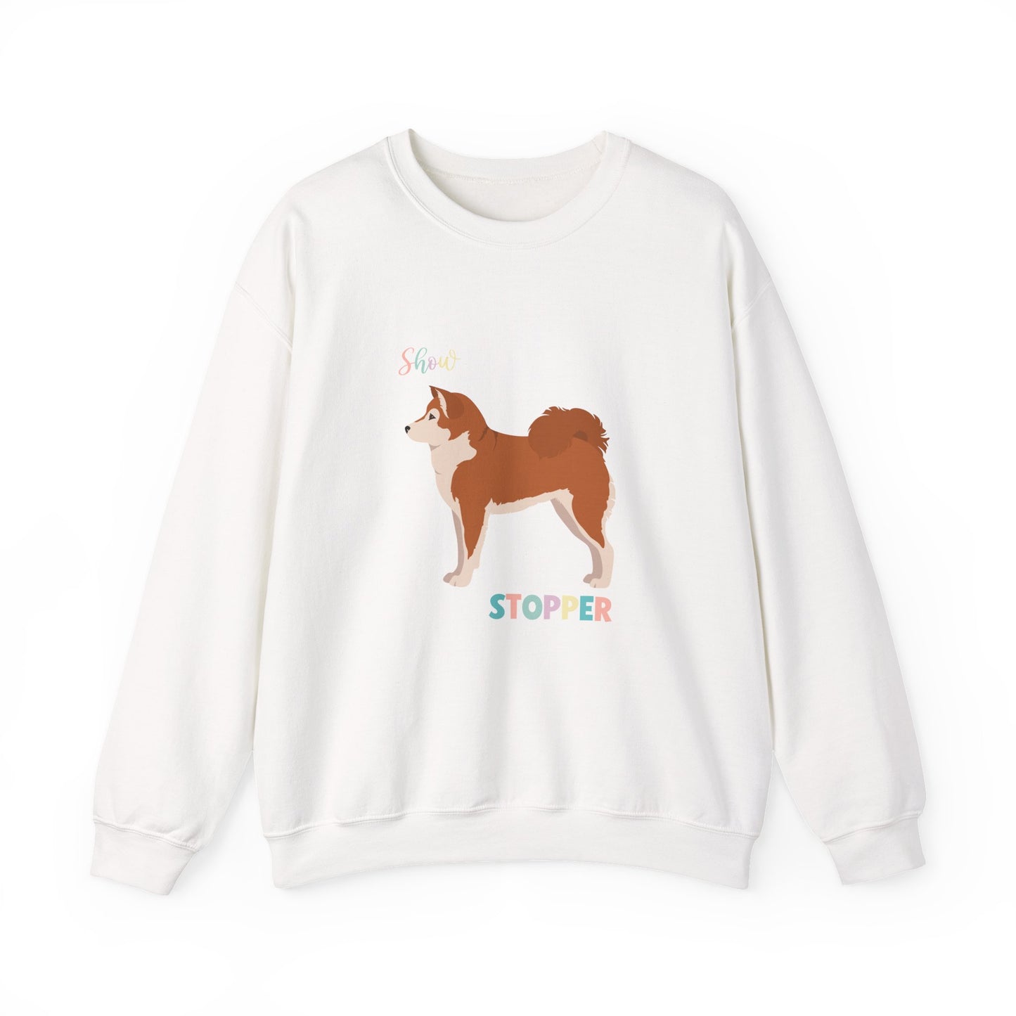 Shiba Inu Dog Unisex Heavy Blend Crewneck Sweatshirt