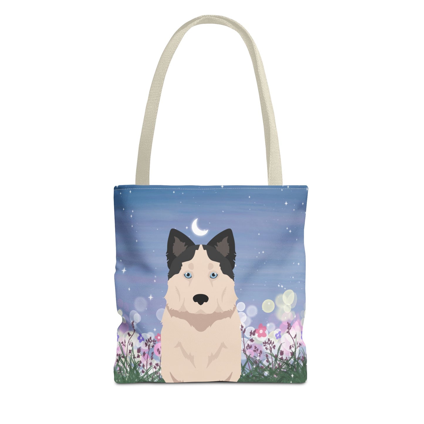 Yakutian Laika Dog Tote Bag 13x13