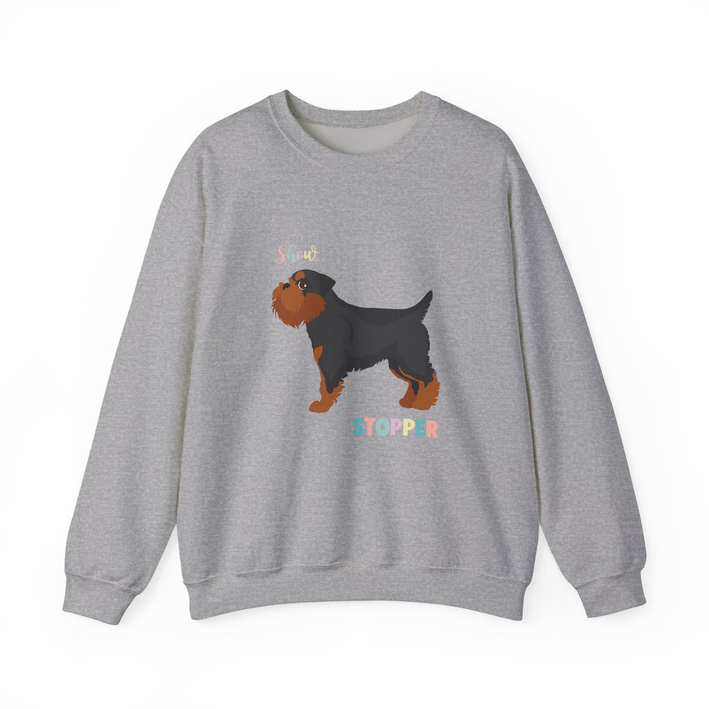 Brussels Griffion Dog Unisex Heavy Blend Crewneck Sweatshirt