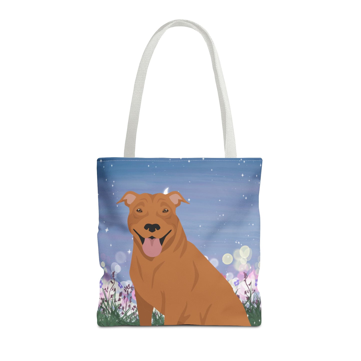 Pit Bull Dog Tote Bag 16x16