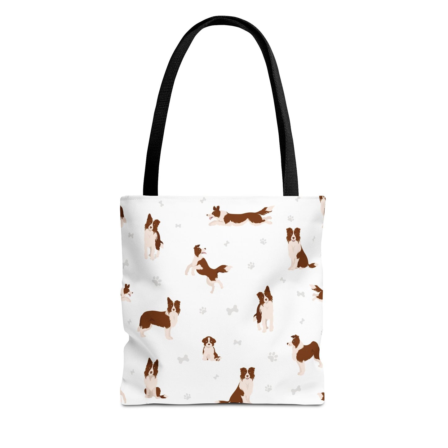 Border Collie Dog Tote Bag, Akita Dog Mom Gift