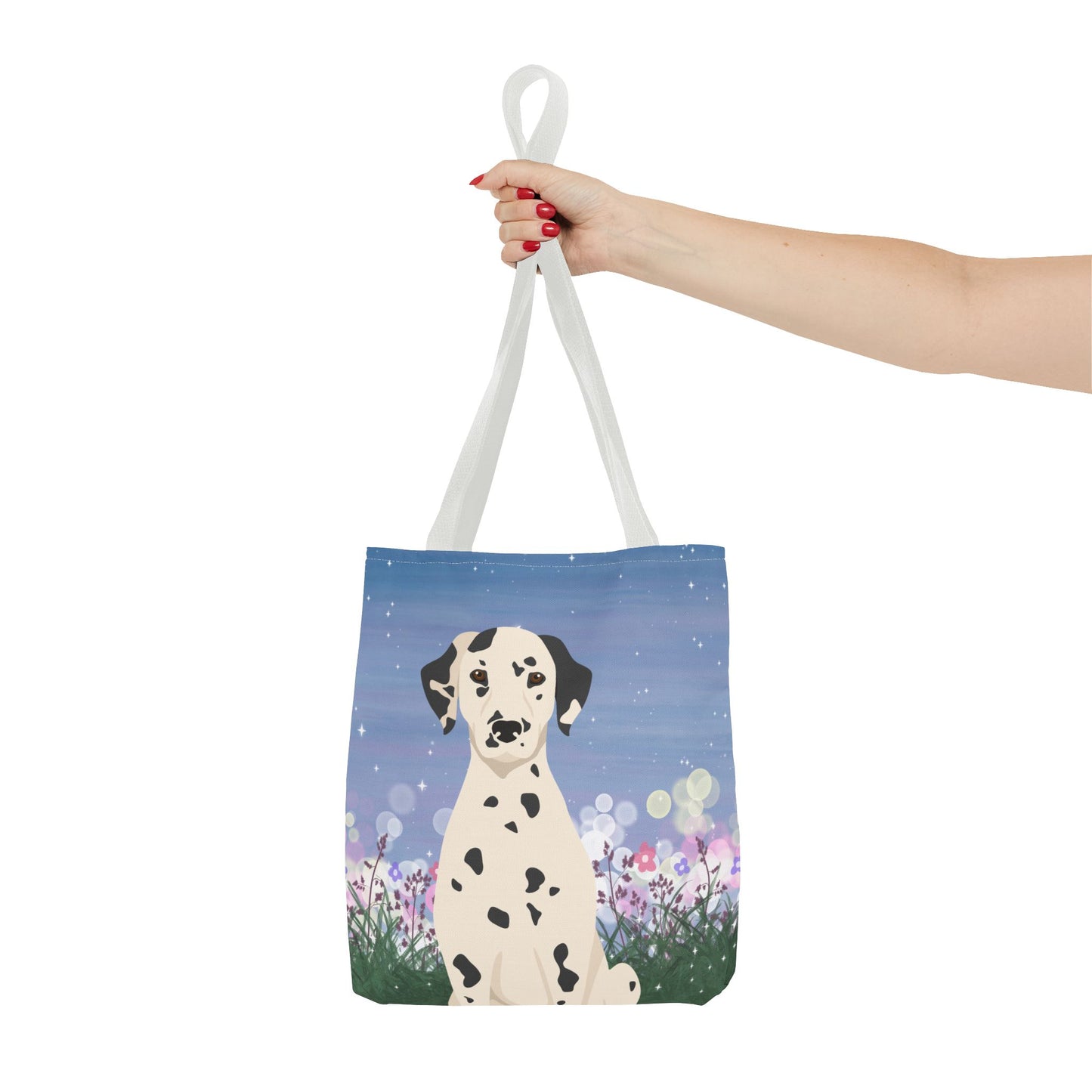 Dalmatian Dog Tote Bag 13x13