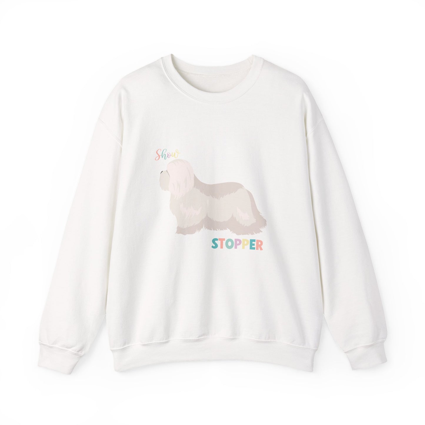 Coton De Tulear Dog Unisex Heavy Blend Crewneck Sweatshirt