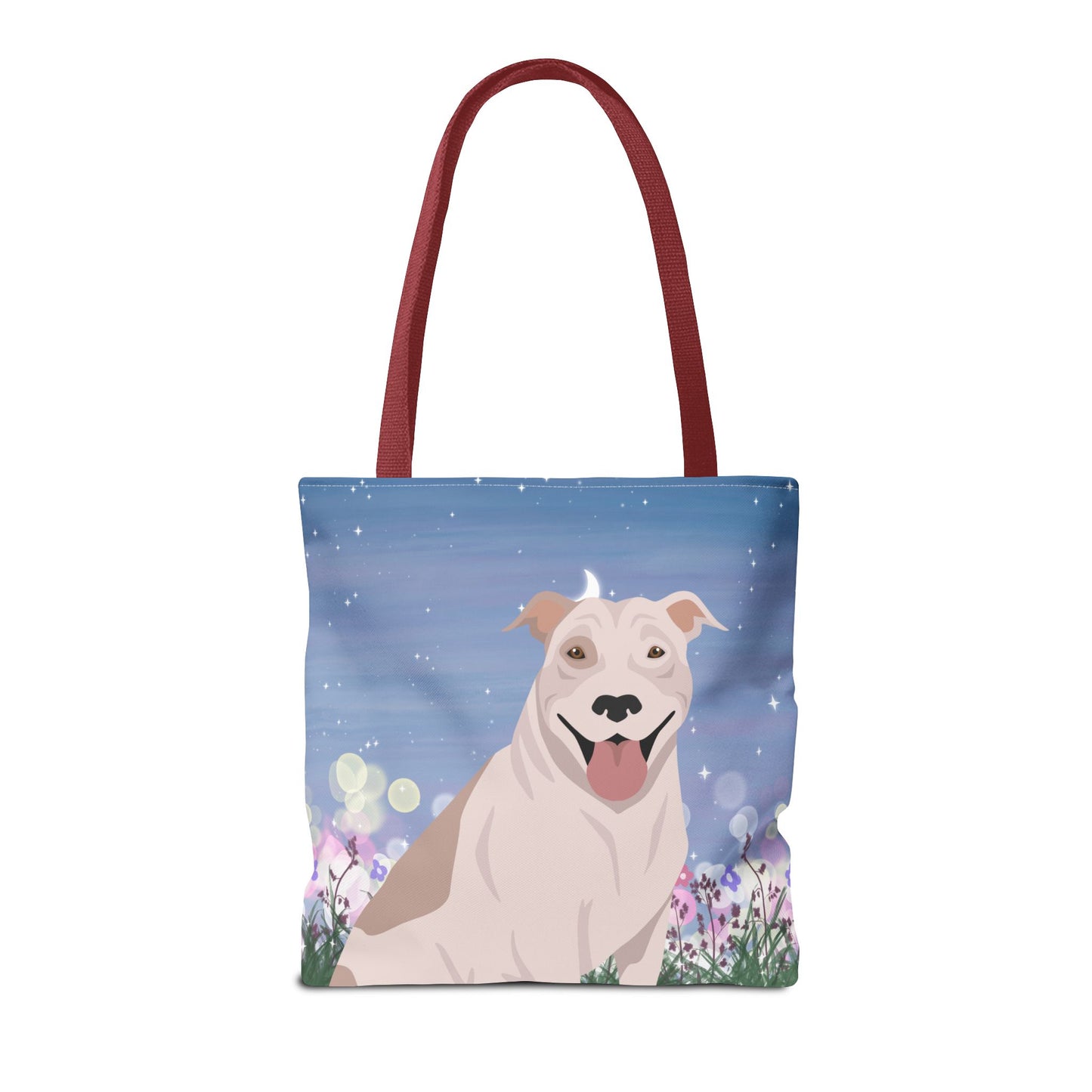 Pit Bull Dog Tote Bag 16x16