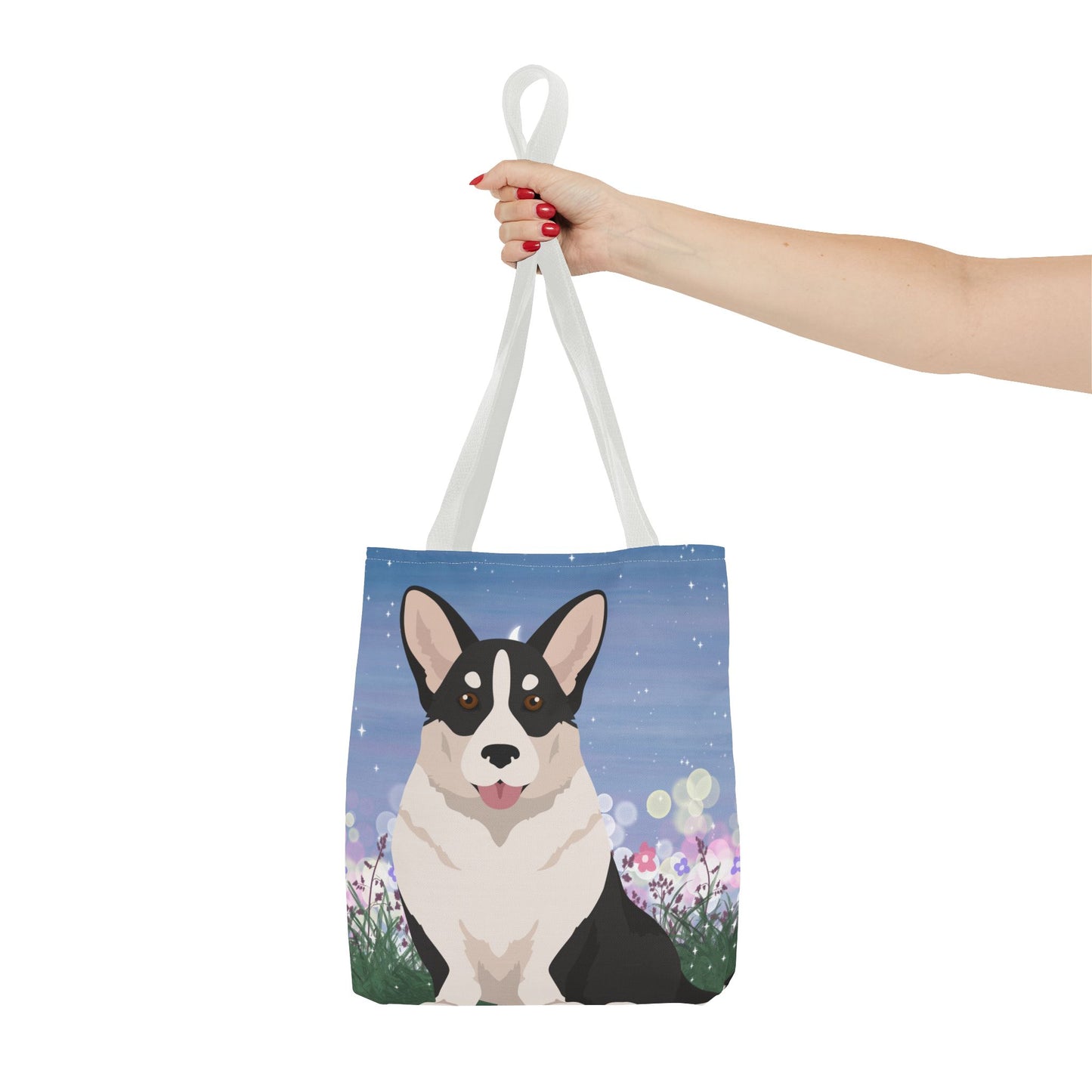 Cardigan Welsh Corgi Dog Tote Bag 13x13
