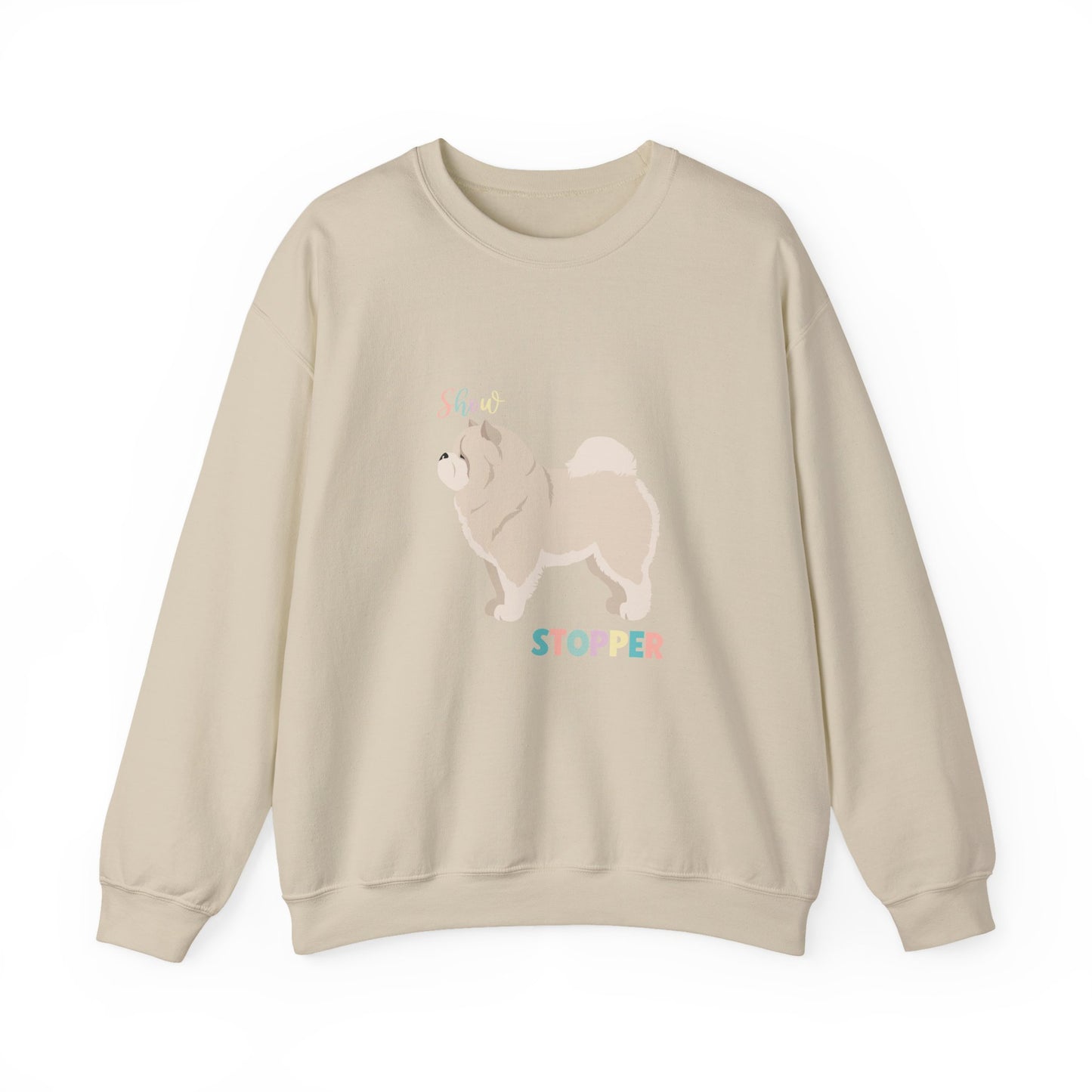 Chow Chow Dog Unisex Heavy Blend Crewneck Sweatshirt
