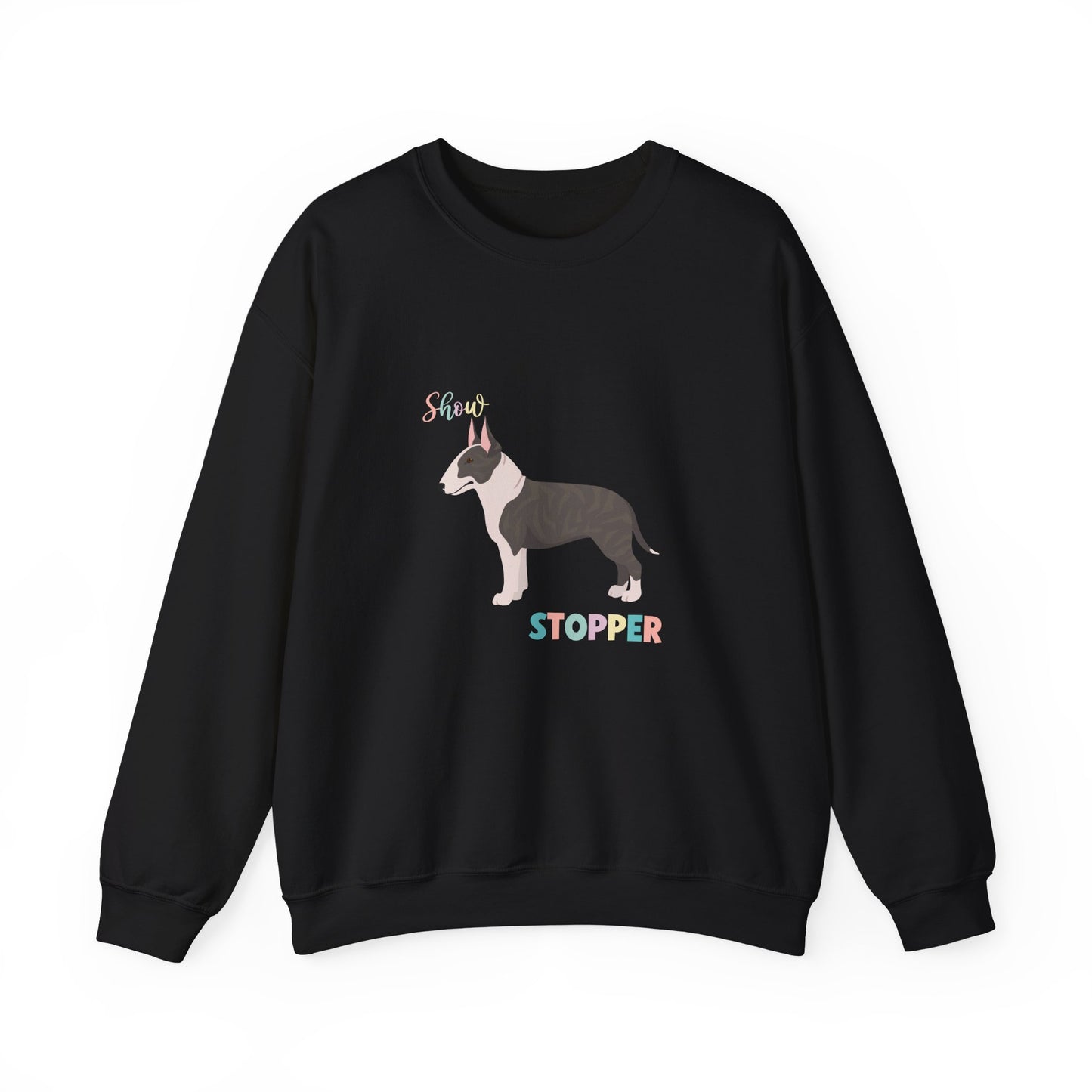 Bull Terrier Dog Unisex Heavy Blend Crewneck Sweatshirt