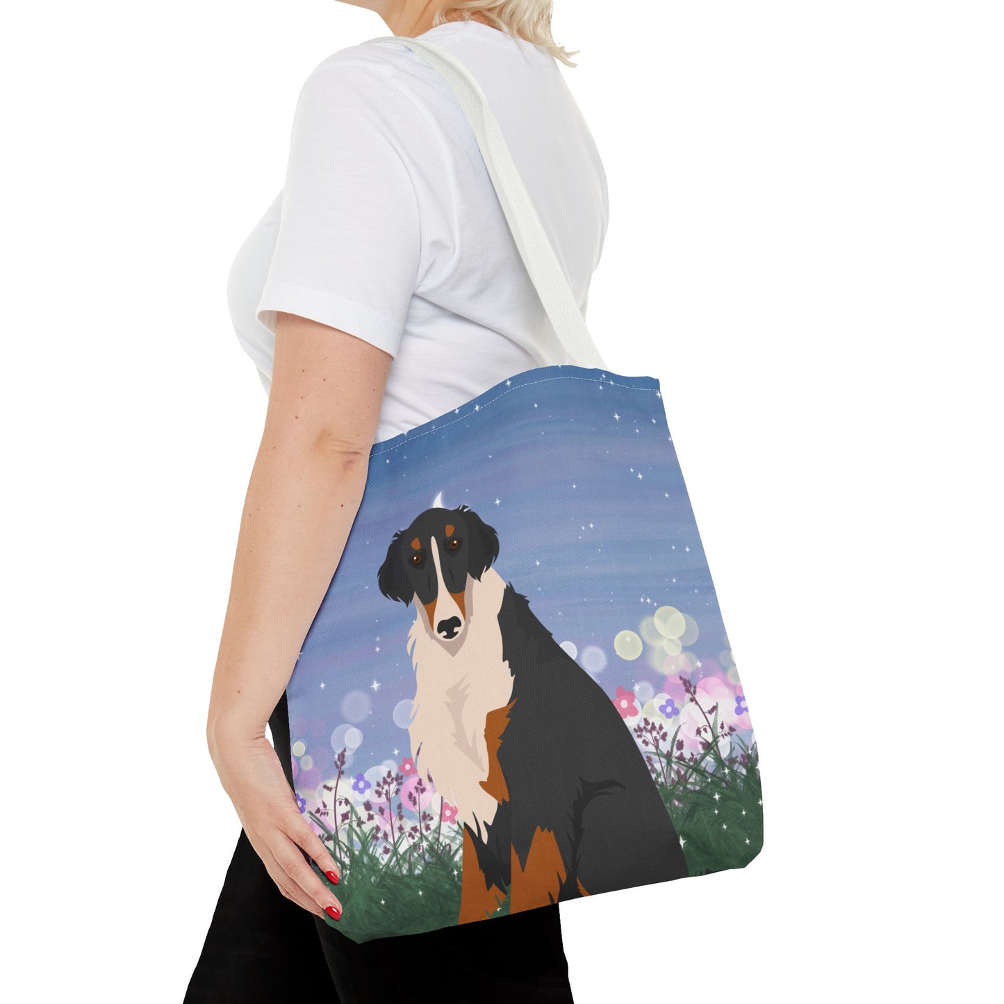 Borzoi Dog Tote Bag 16x16