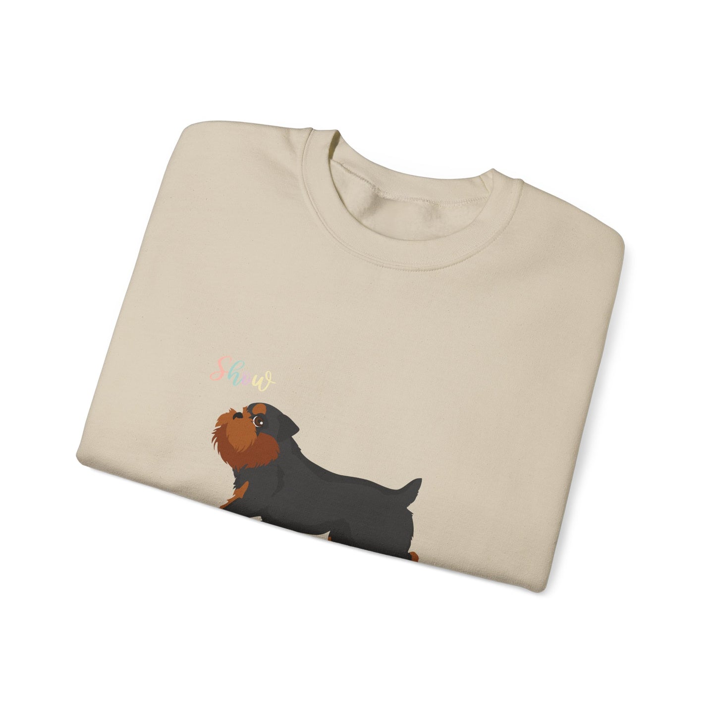 Brussels Griffion Dog Unisex Heavy Blend Crewneck Sweatshirt