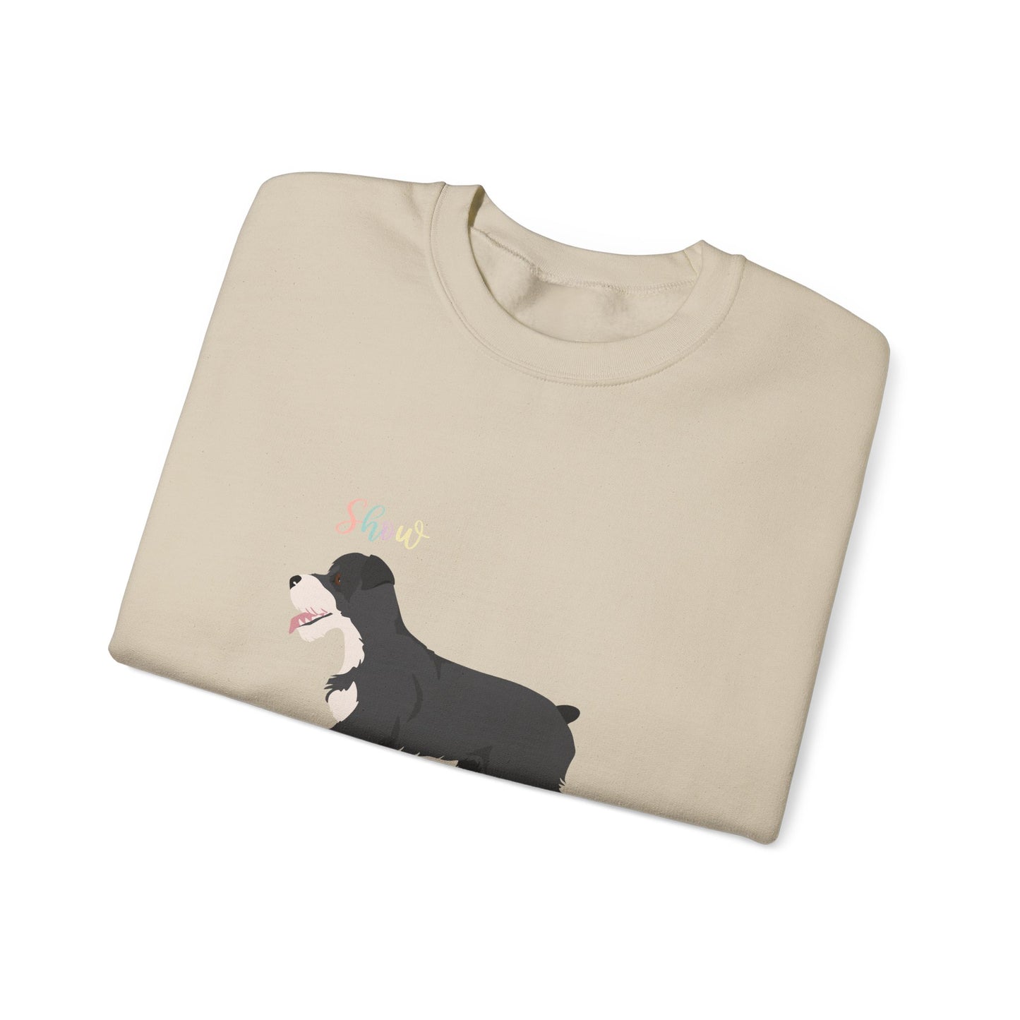 Schnauzer Dog Unisex Heavy Blend Crewneck Sweatshirt