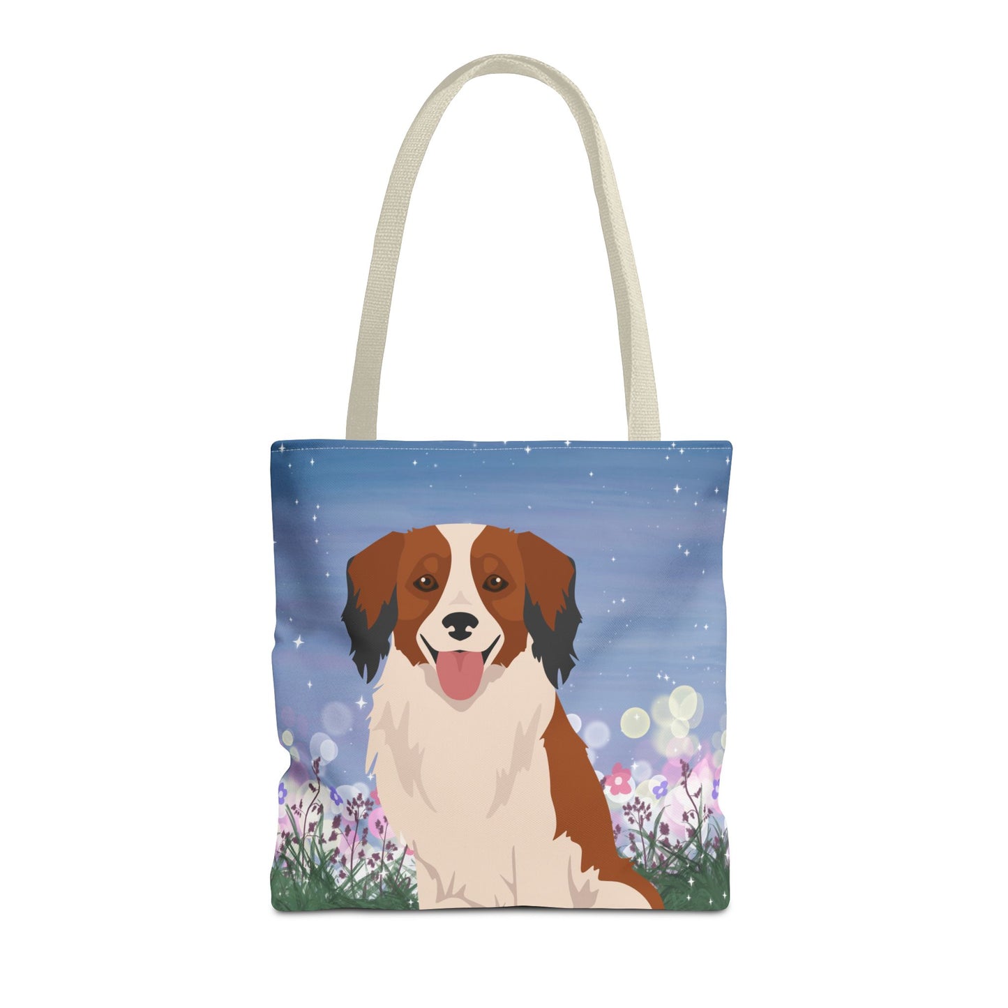 Kooikerhondje Dog Tote Bag 16x16
