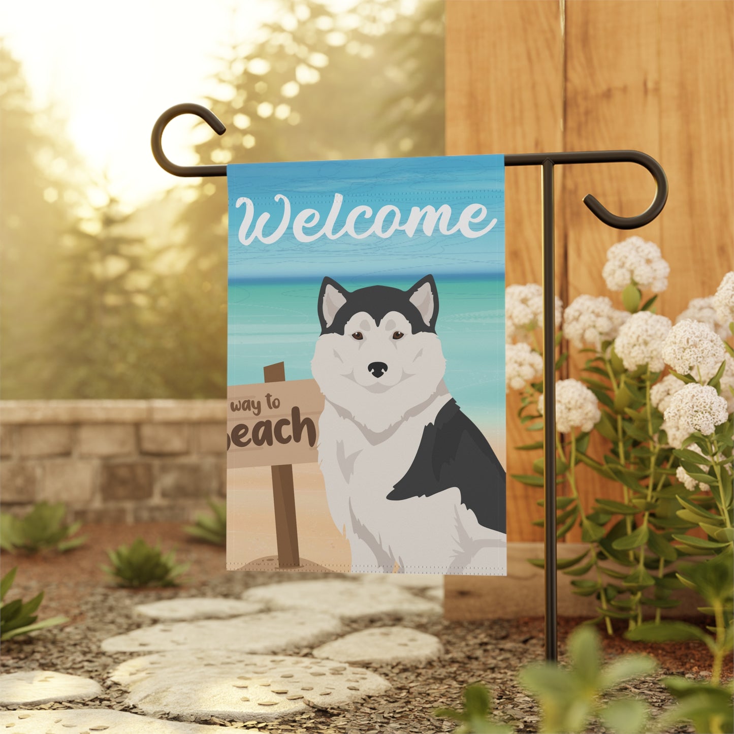 Greenland Dog Dog Garden Flag