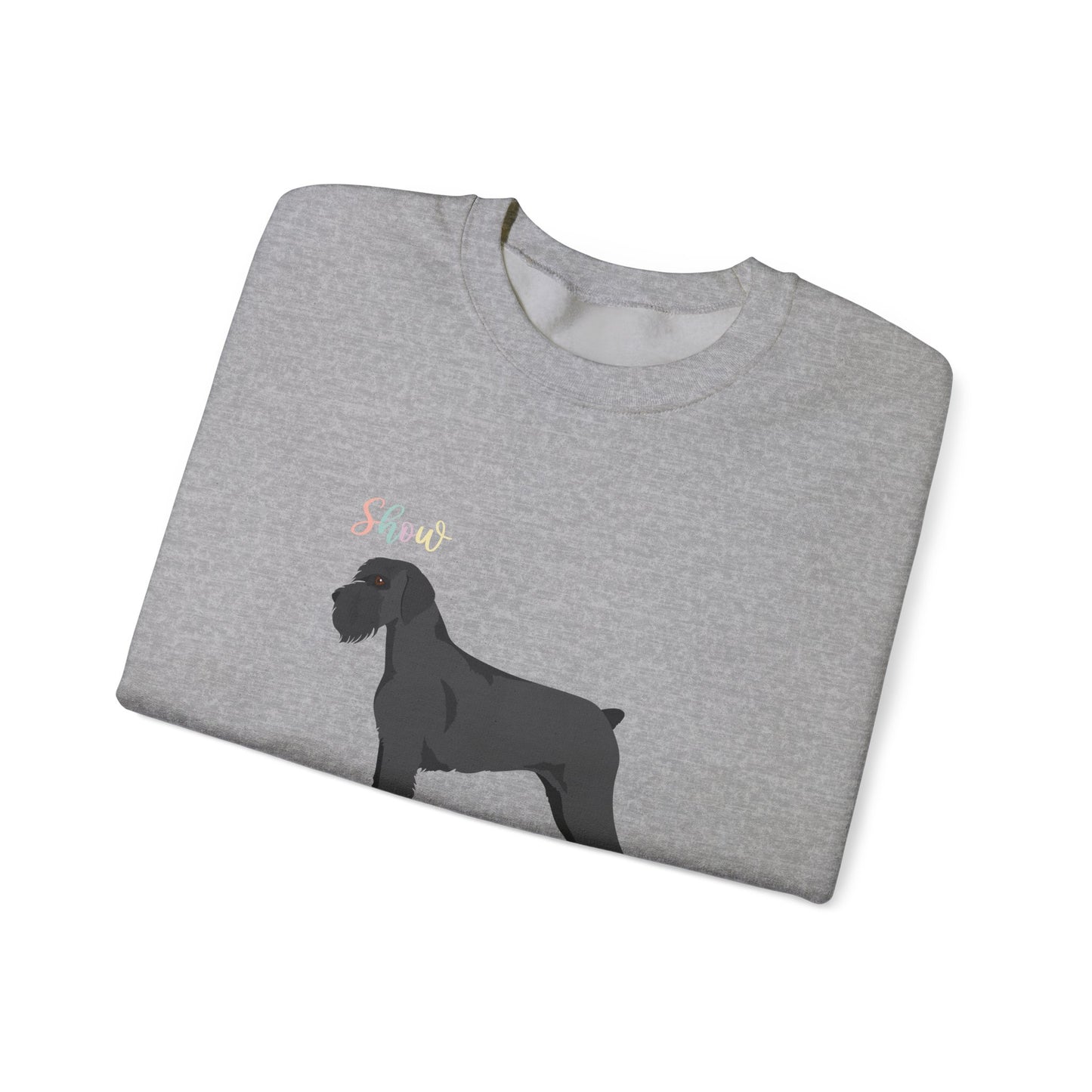 Schnauzer Dog Unisex Heavy Blend Crewneck Sweatshirt