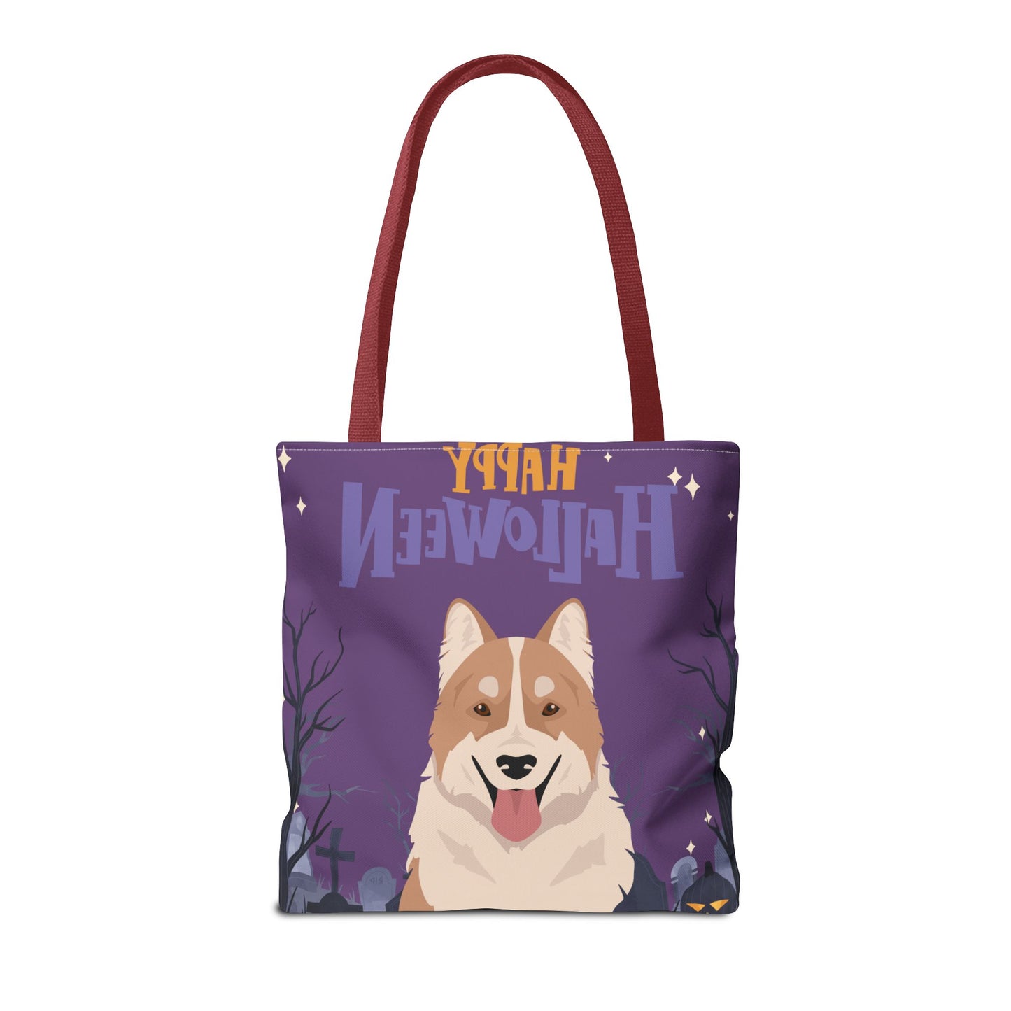 Thai Bangkaew Dog Dog Happy Halloween Tote Bag 16x16