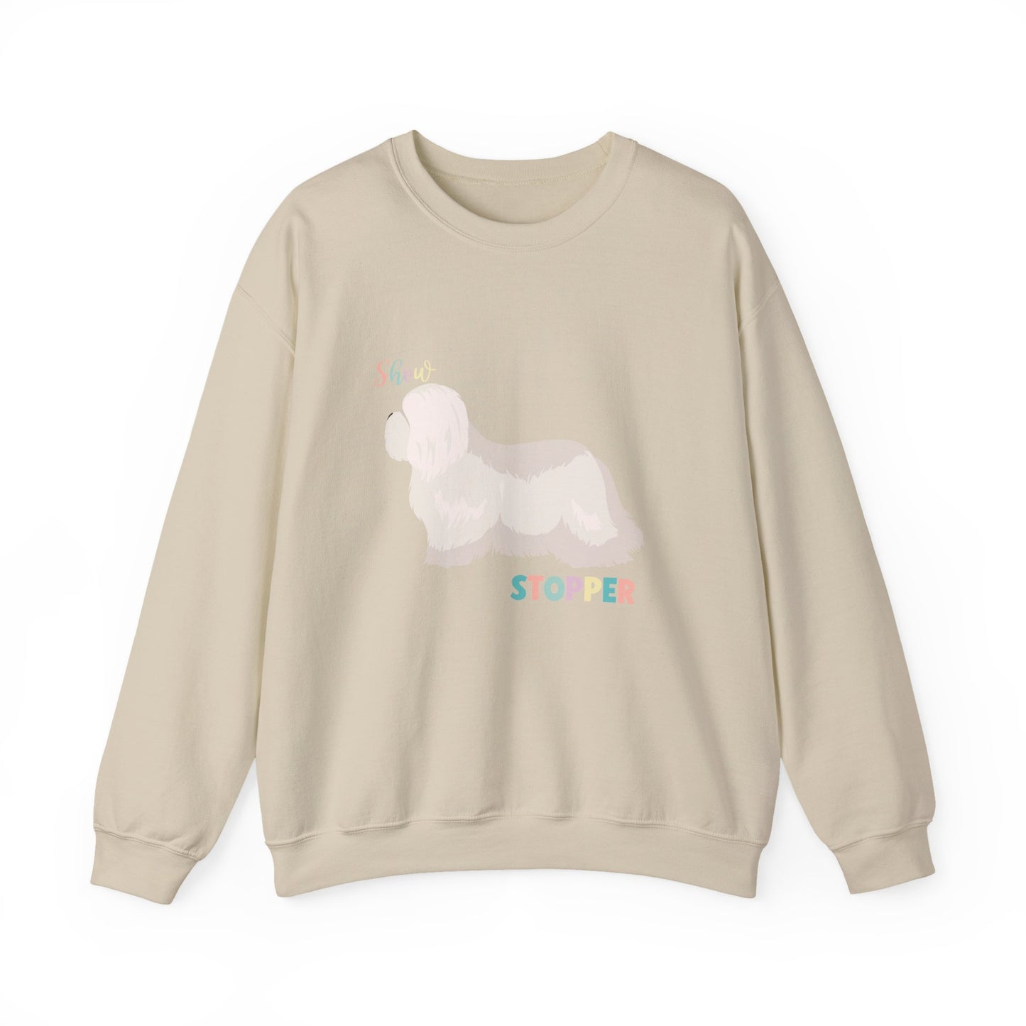 Coton De Tulear Dog Unisex Heavy Blend Crewneck Sweatshirt