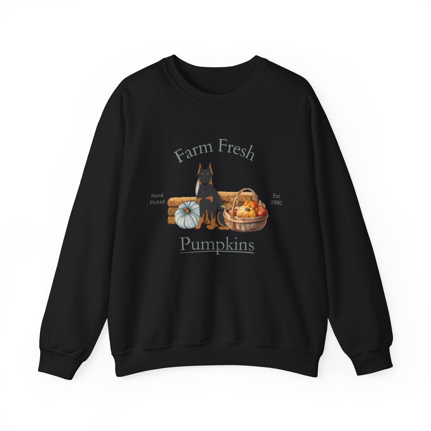 Beauceron Dog Fall Halloween Unisex Heavy Blend Crewneck Sweatshirt