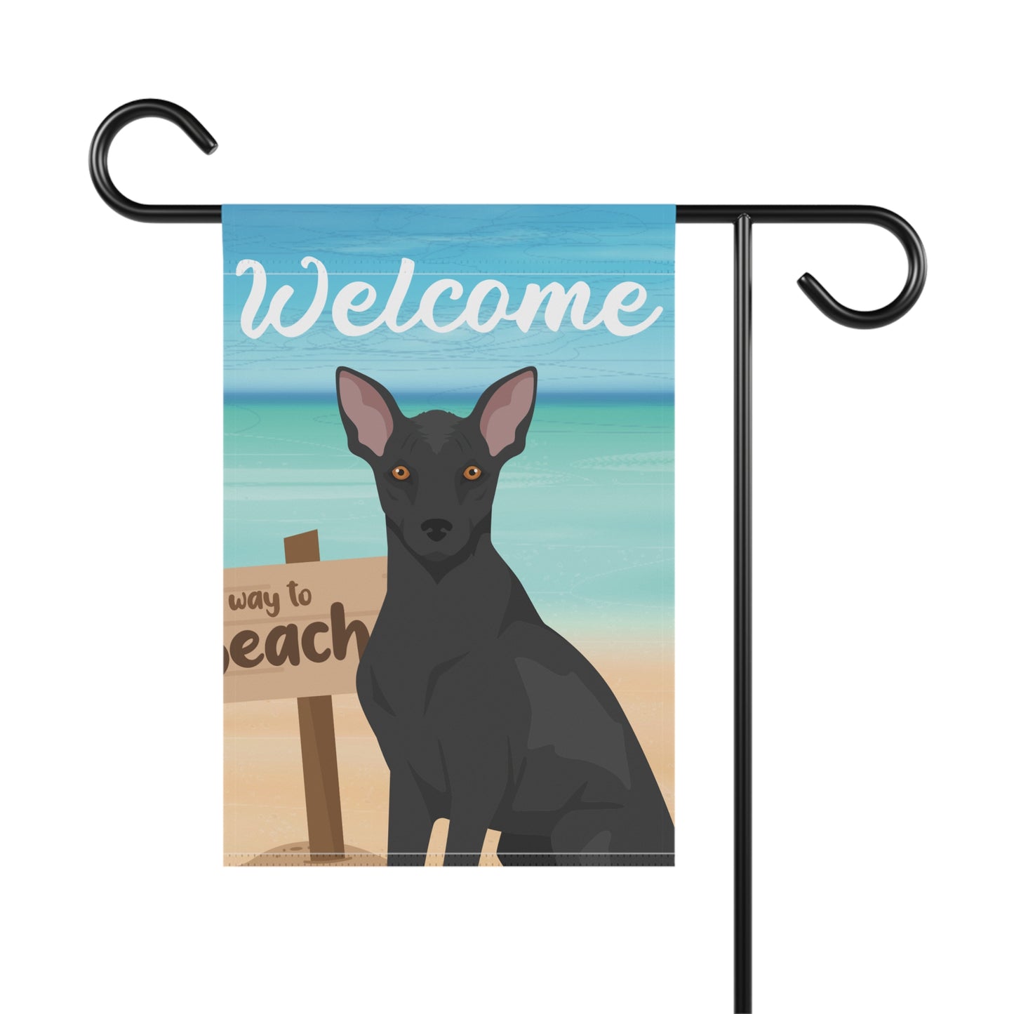 Xoloitzcuintil Dog Garden Flag